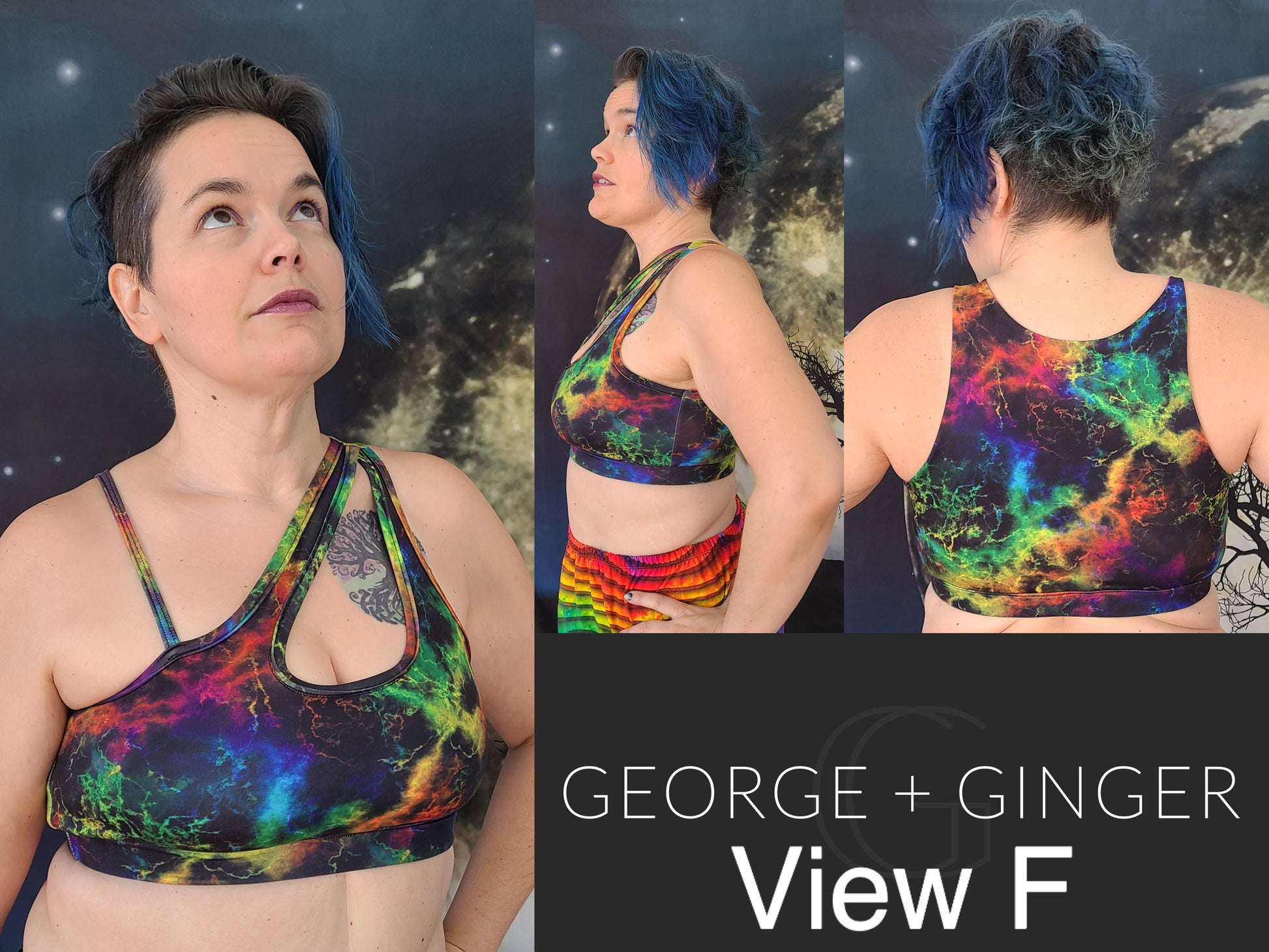 The Switch It Up Bra (Front Edition) PDF Sewing Pattern – George And Ginger  Patterns