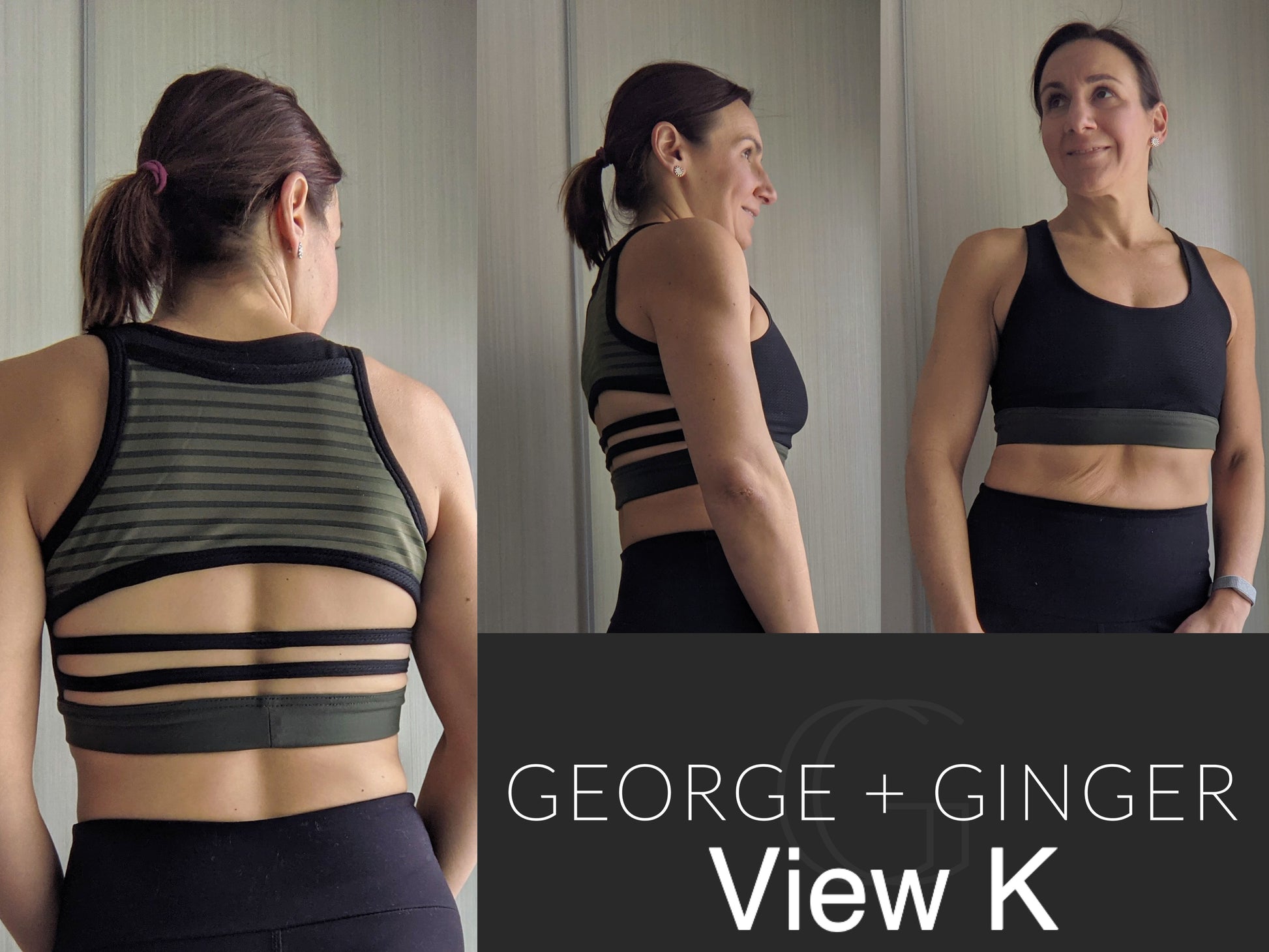 The Switch It Up Bra (Front Edition) PDF Sewing Pattern – George And Ginger  Patterns