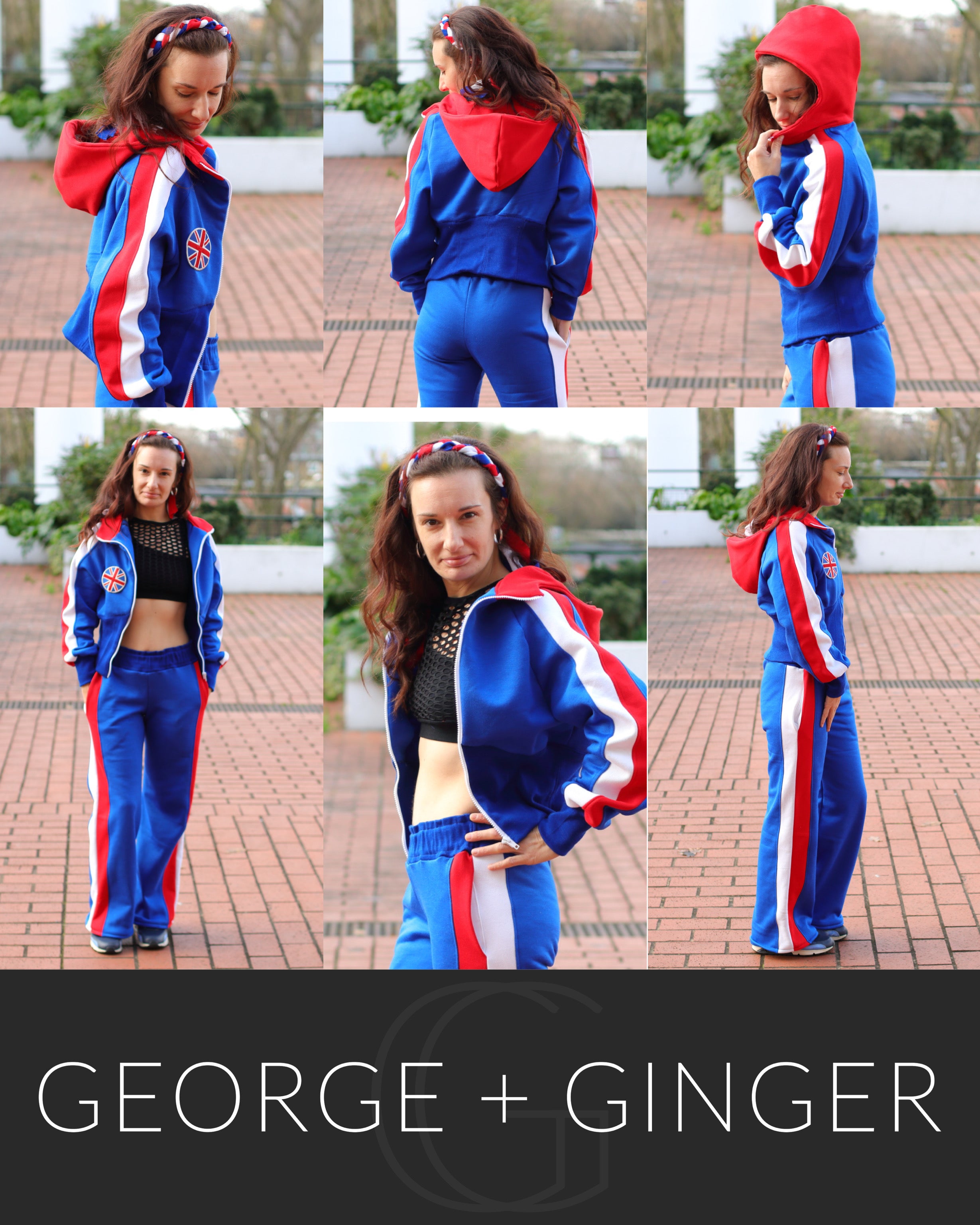 The Tryout Tracksuit PDF Sewing Pattern – George And Ginger Patterns