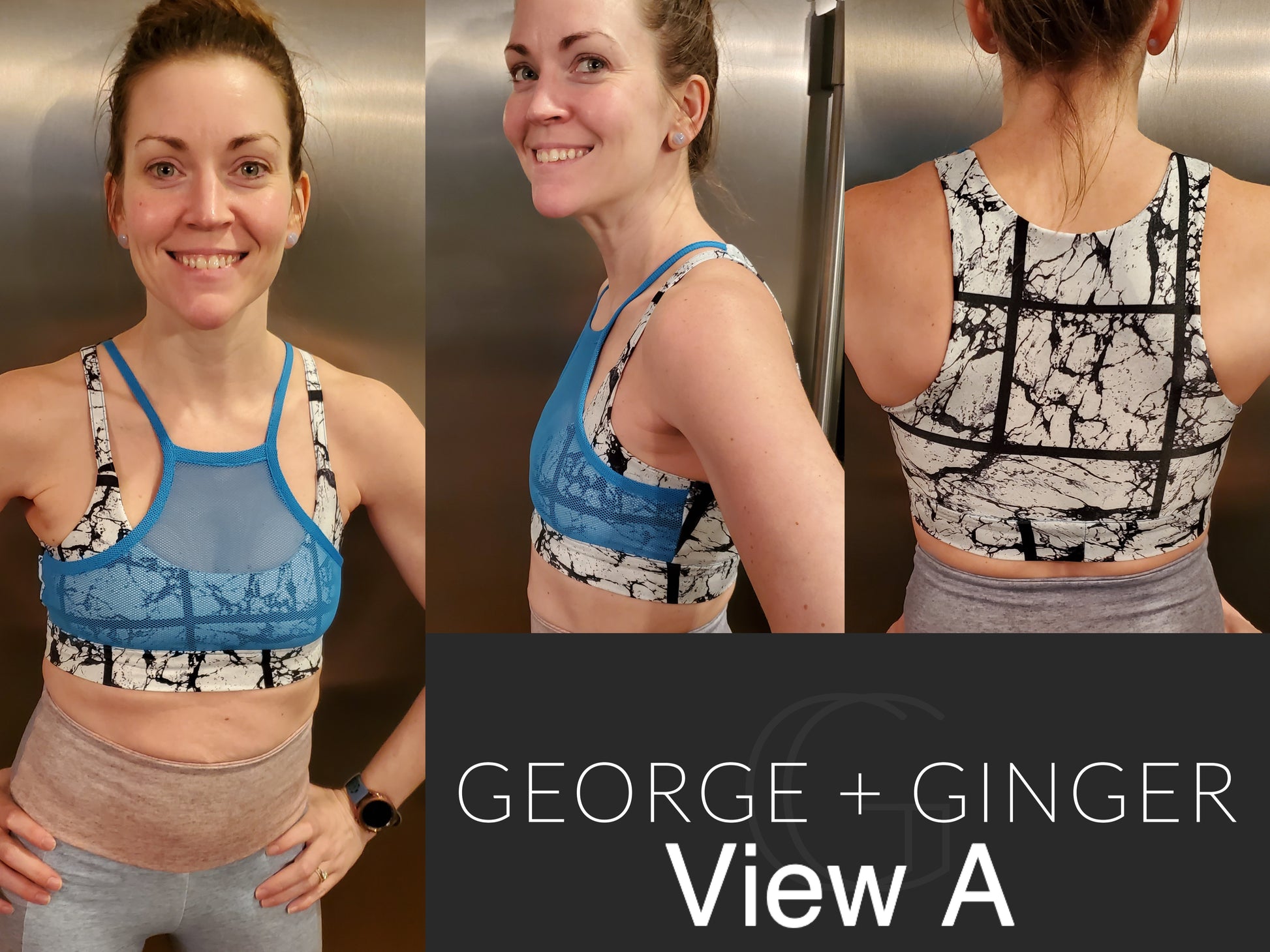 The Change It Up Bra (Front Edition) PDF Sewing Pattern – George And Ginger  Patterns