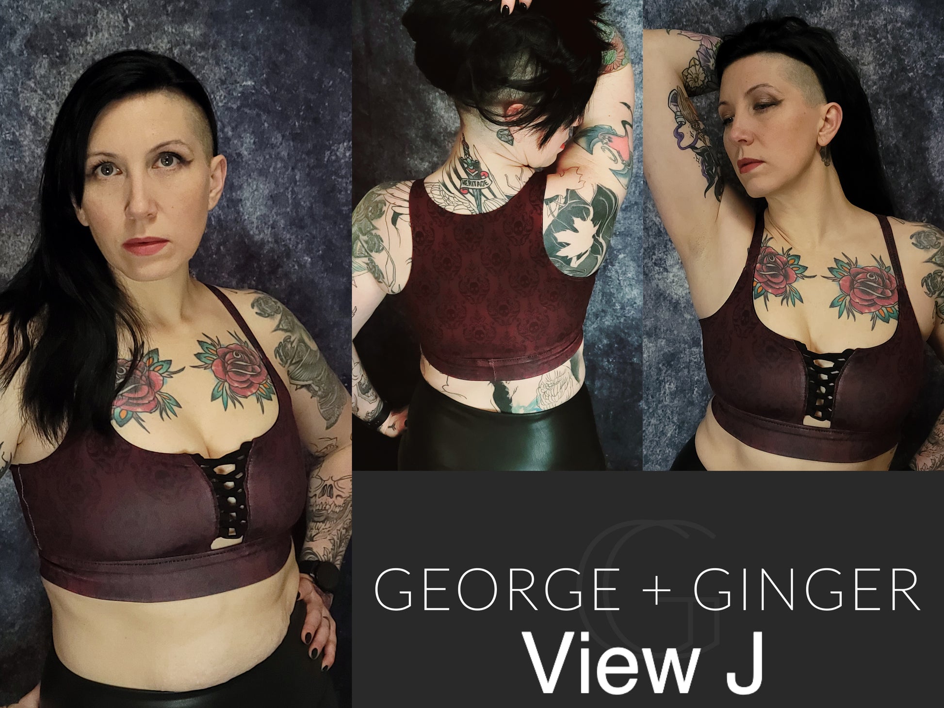 The Switch It Up Bra (Front Edition) PDF Sewing Pattern – George