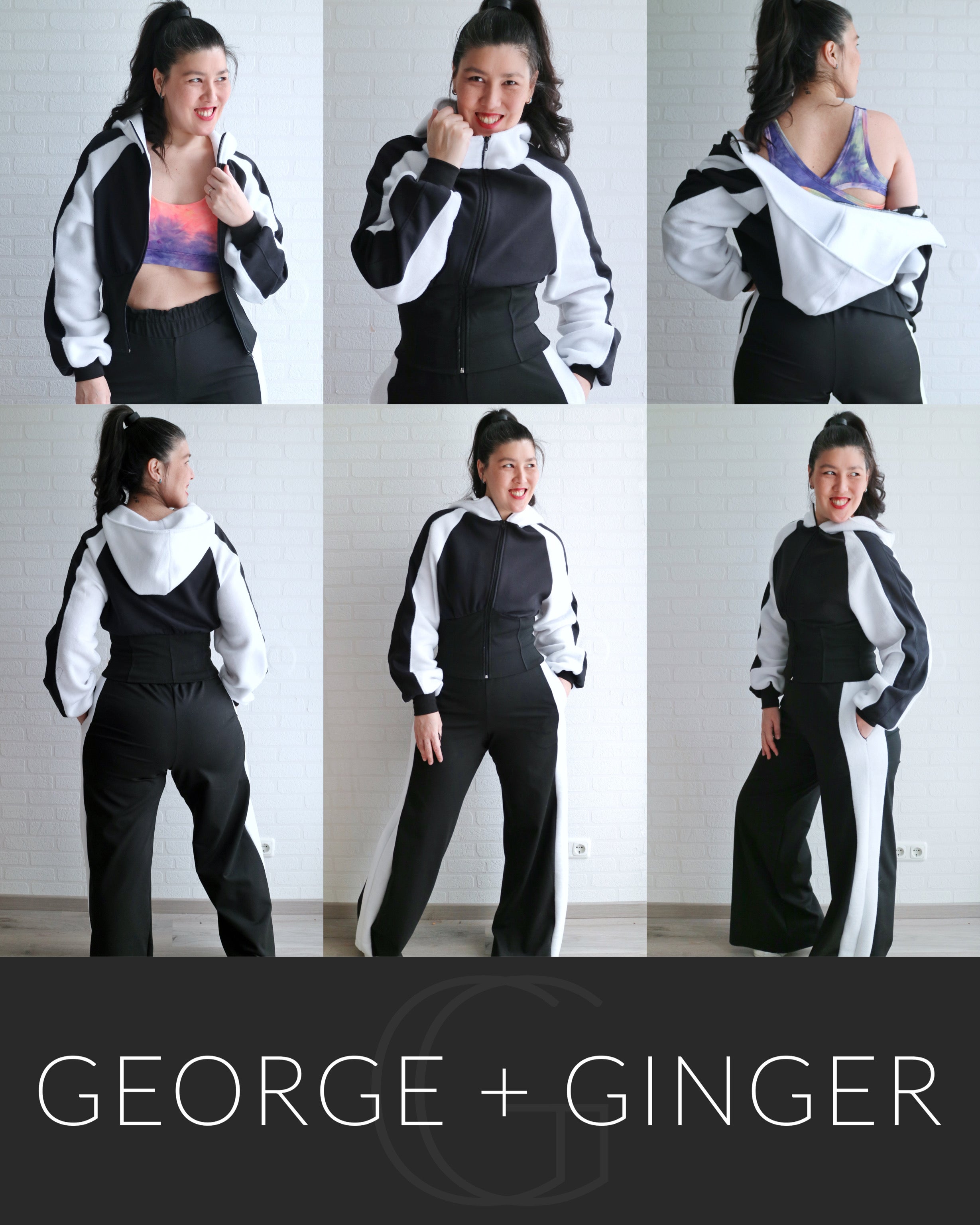 The Tryout Tracksuit PDF Sewing Pattern – George And Ginger Patterns