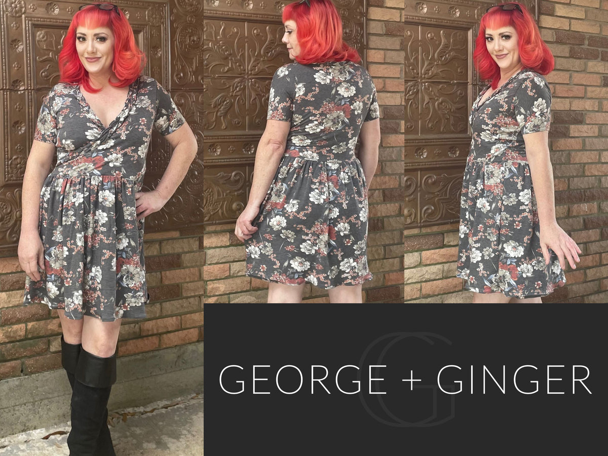 George Ginger Patterns The Plait Dress PDF Sewing Pattern – George And Ginger Patterns
