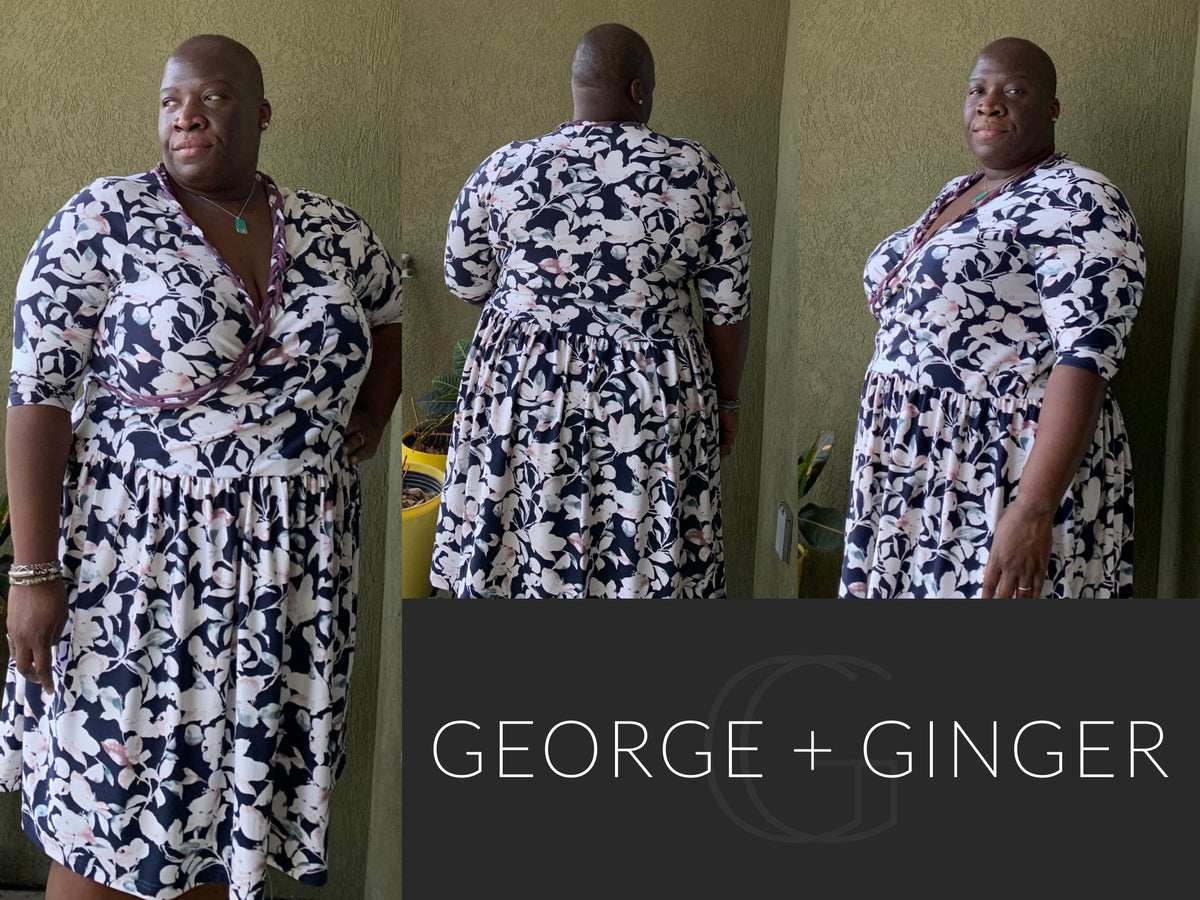 George Ginger Patterns The Plait Dress PDF Sewing Pattern – George And Ginger Patterns
