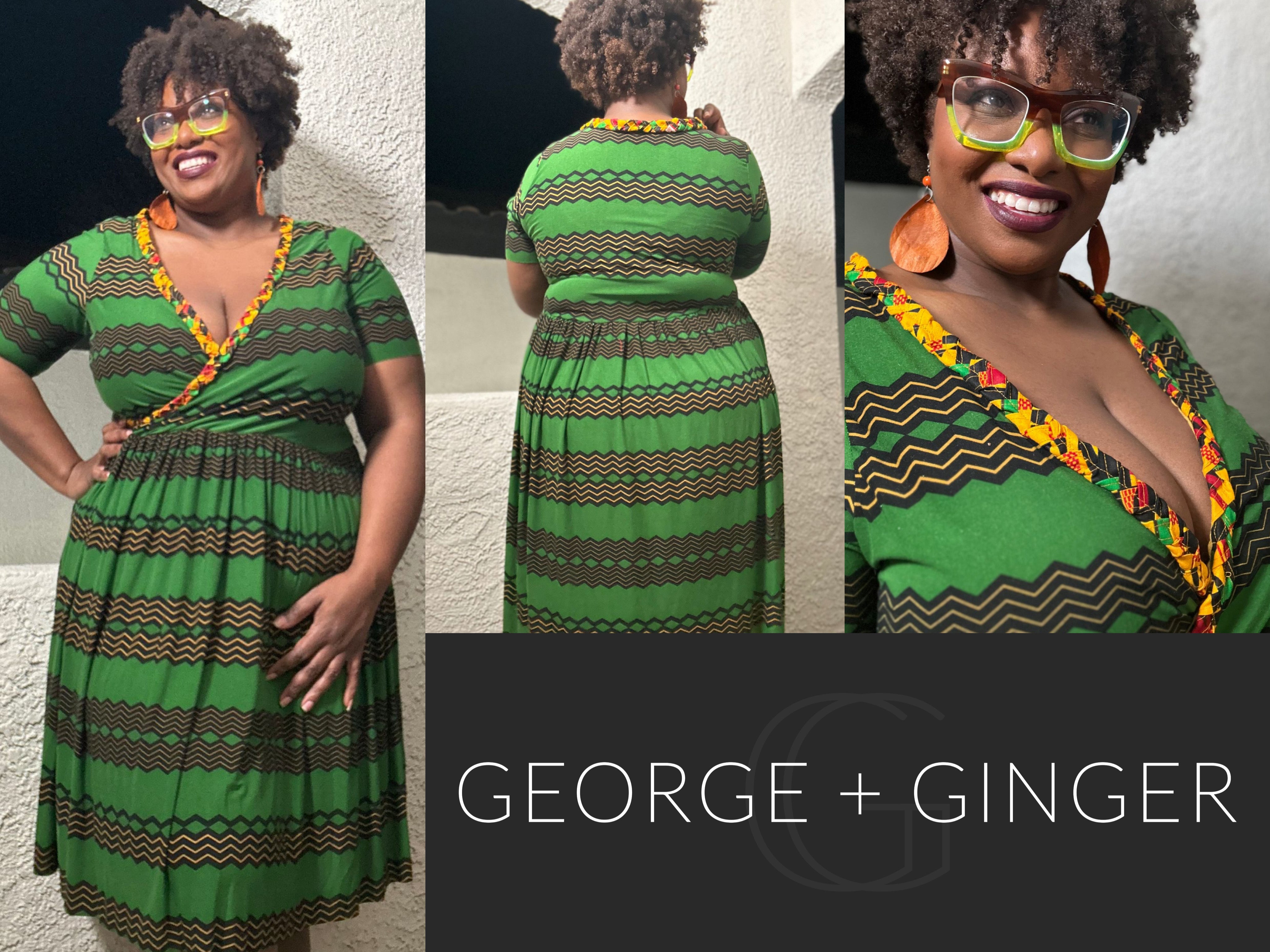 George Ginger Patterns The Plait Dress PDF Sewing Pattern – George And Ginger Patterns