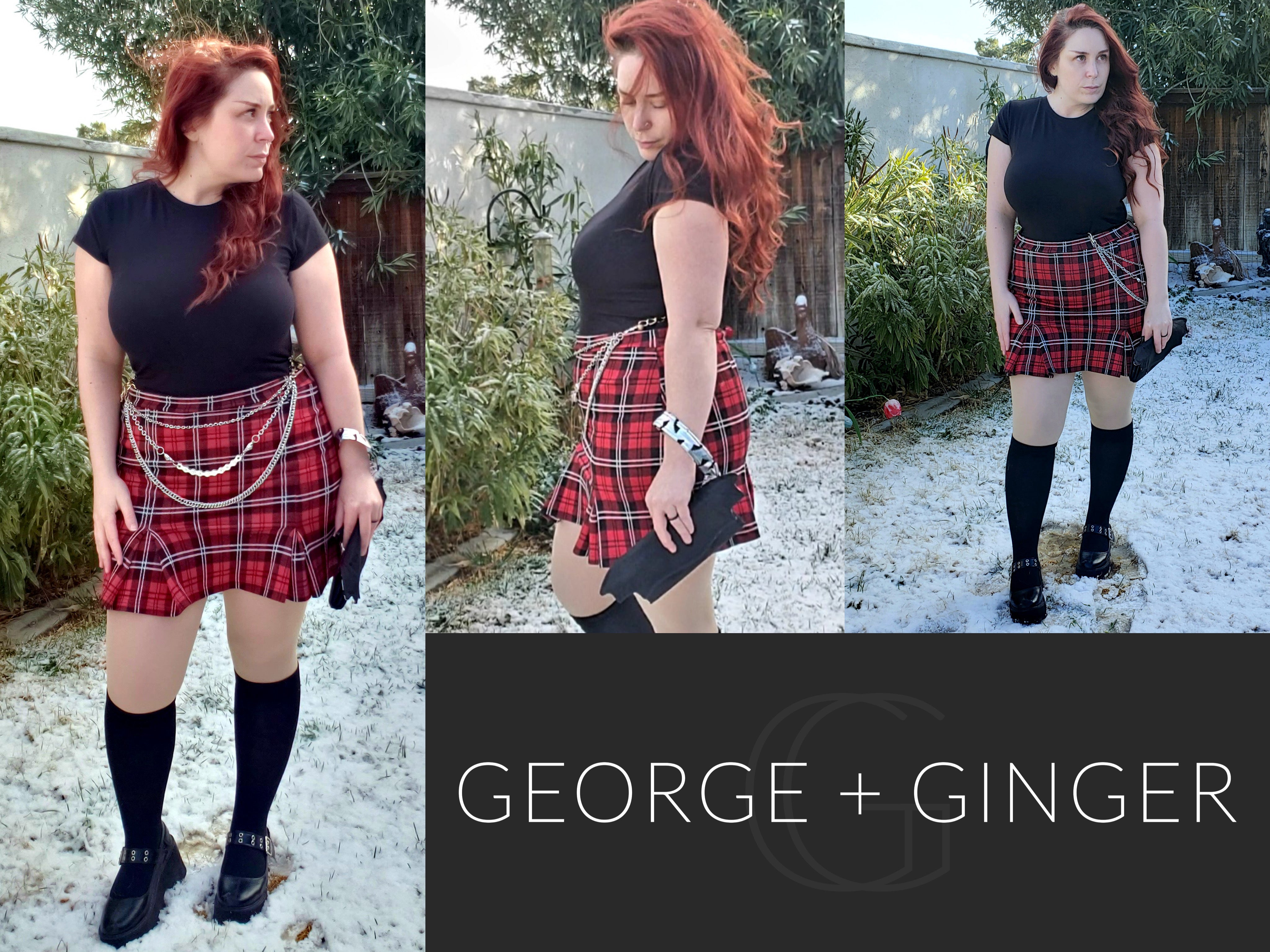 Tartan hotsell skirt george