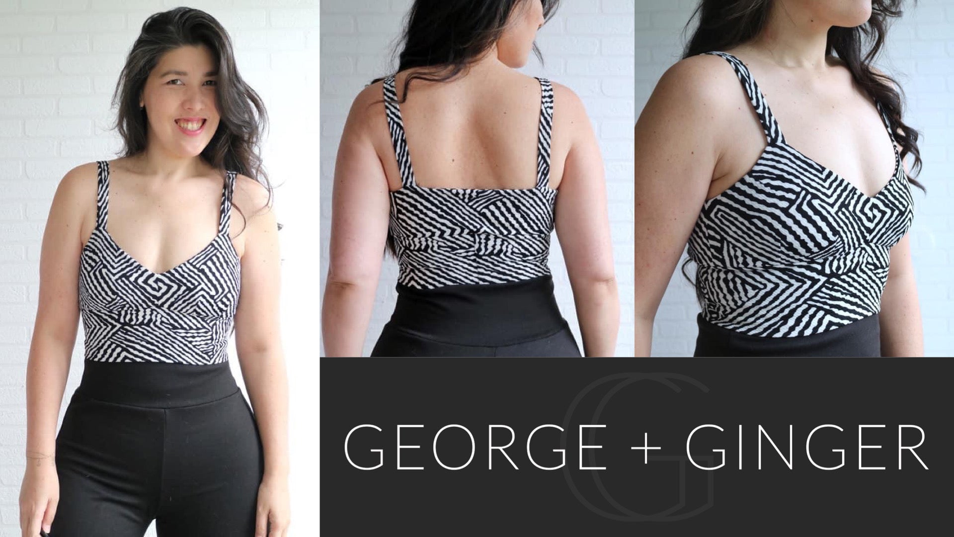 Little Black Bra ( Exclusive) PDF Sewing Pattern – George