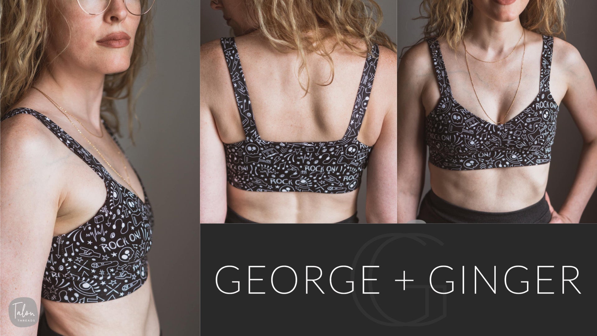 Little Black Bra ( Exclusive) PDF Sewing Pattern – George And Ginger  Patterns
