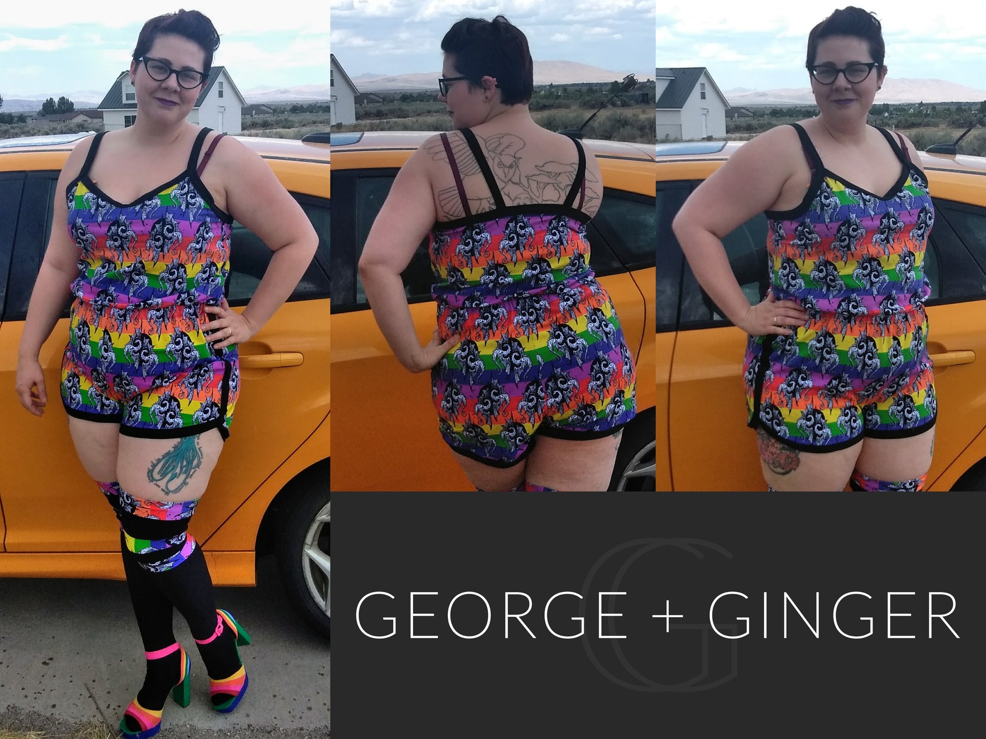 ginger swim romper in 2024  Rompers, Plus size swimsuits