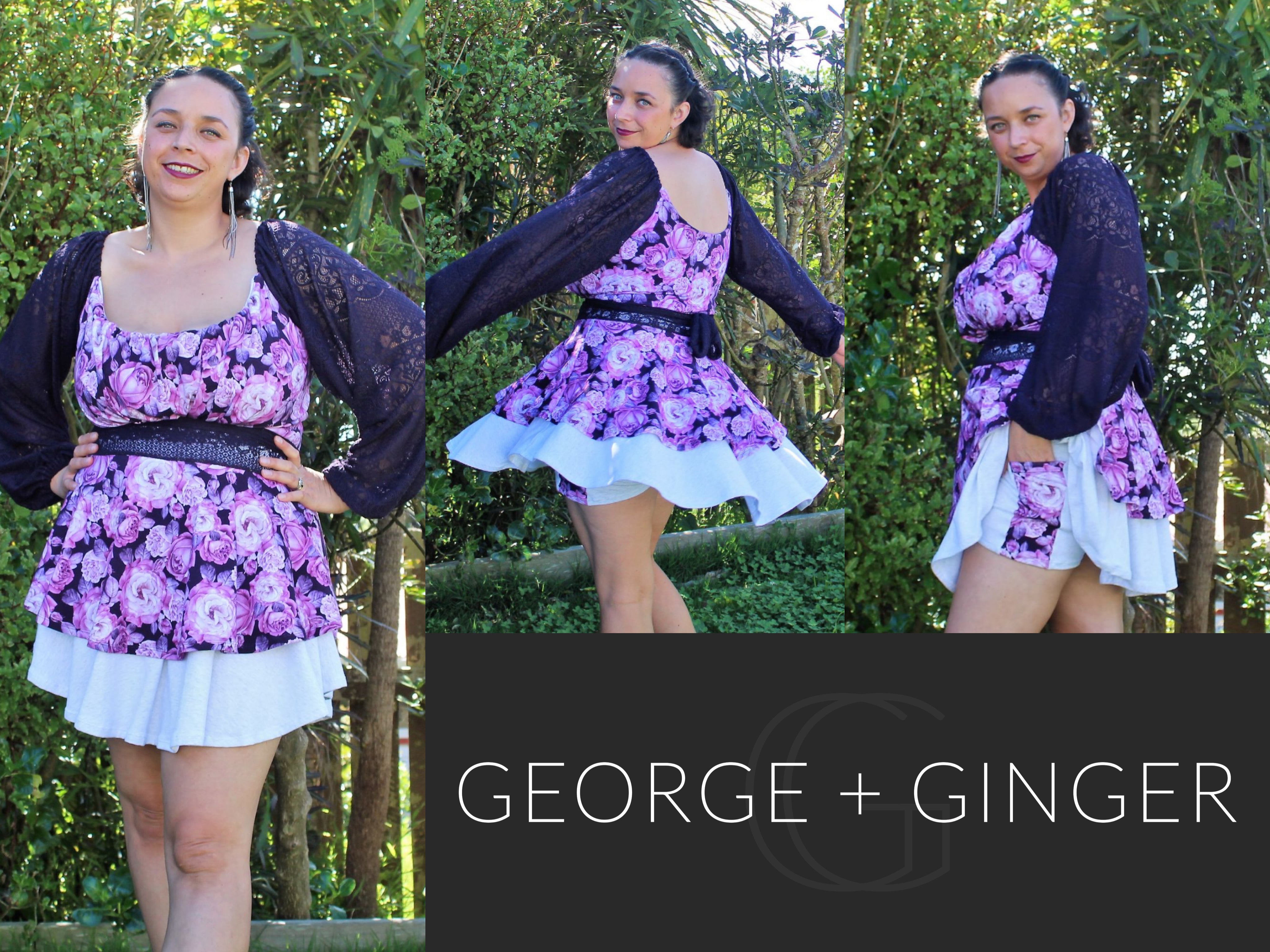 George Ginger Patterns The Lunar Romper PDF Sewing Pattern – George And Ginger Patterns