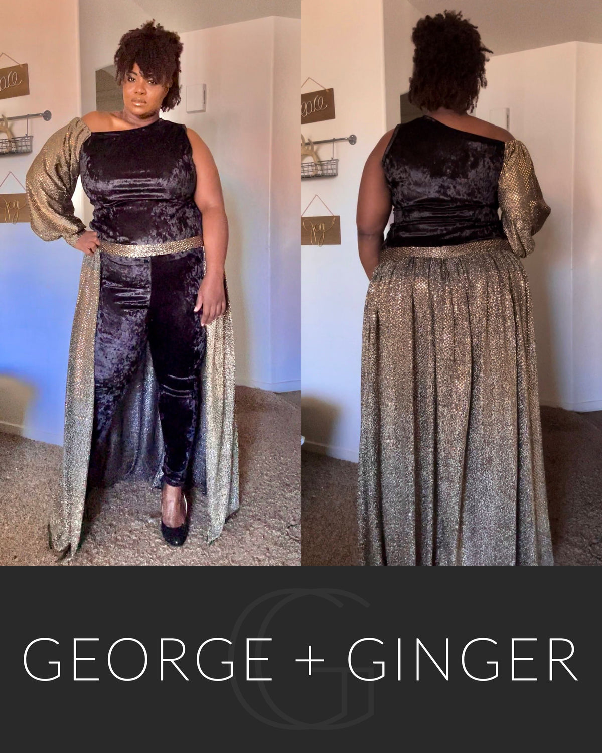 View G - The Roxie Stockings PDF Sewing Pattern – George And Ginger ...