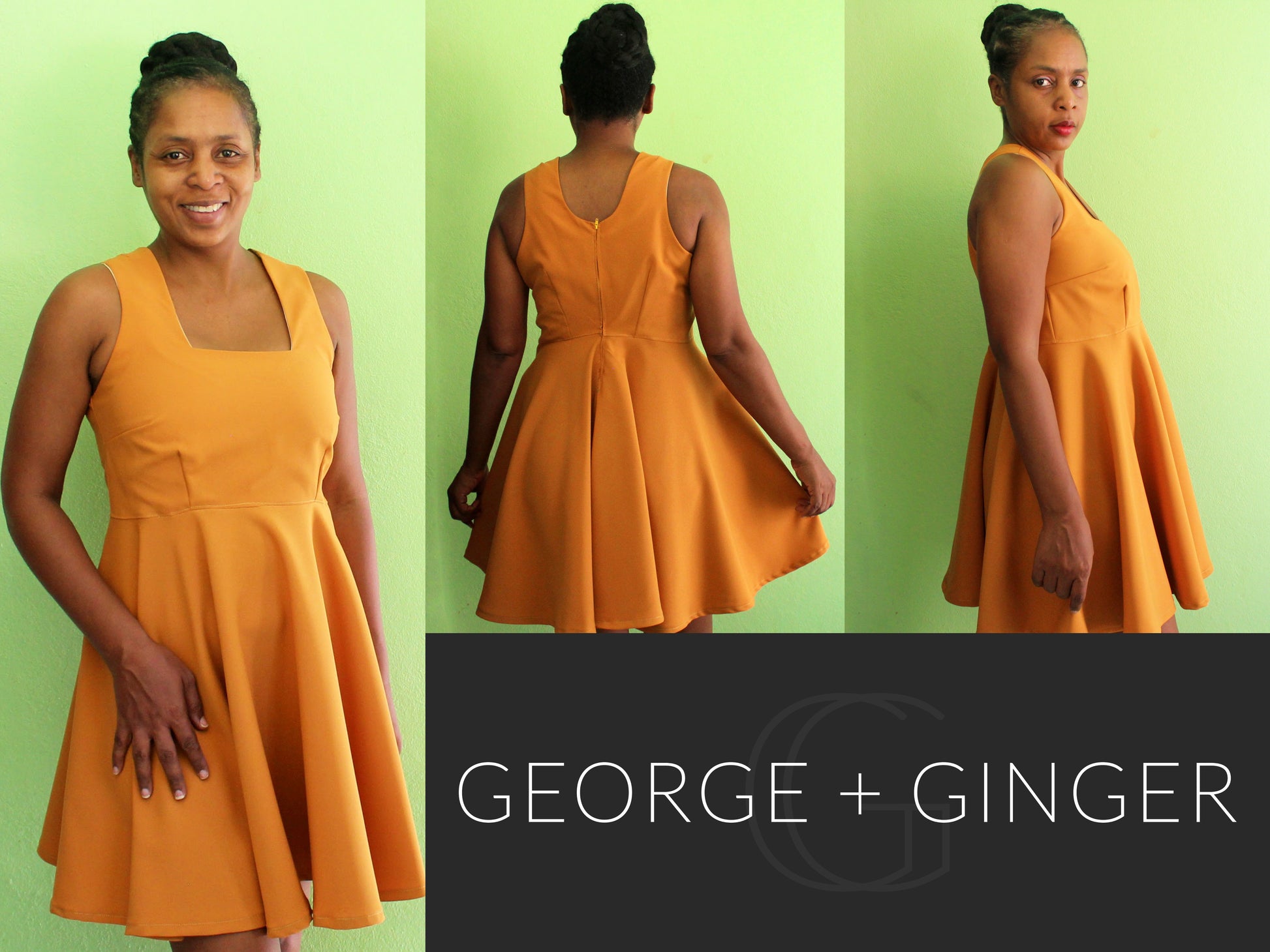 The Ginger Dress PDF Sewing Pattern – George And Ginger Patterns