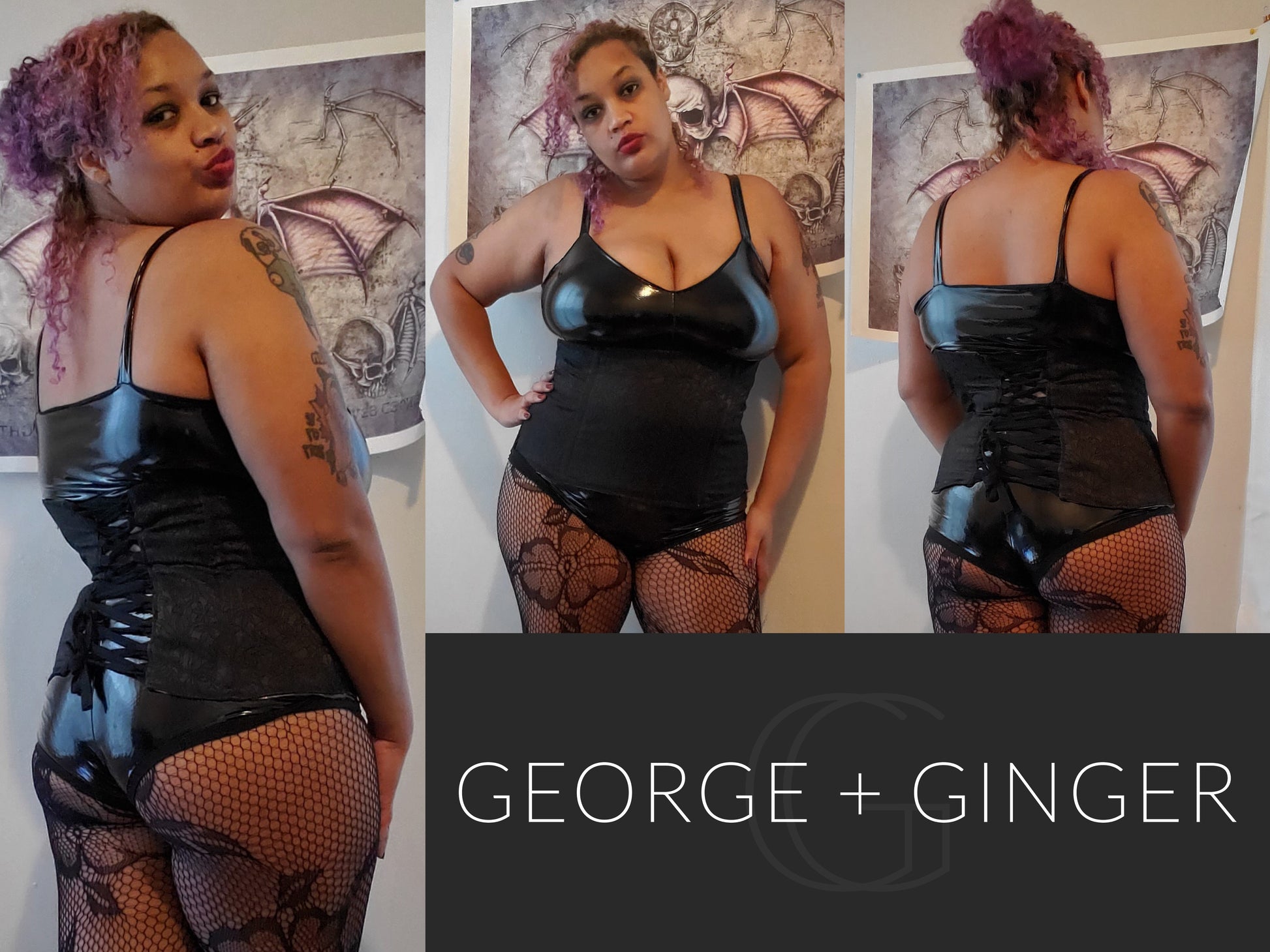 GEORGE garterized & boned shapewear, Women's Fashion