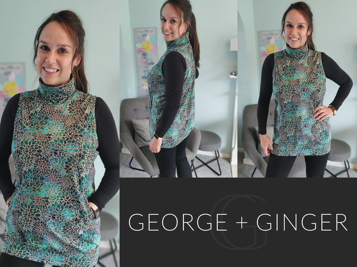 The Verve Vest PDF Sewing Pattern – George And Ginger Patterns