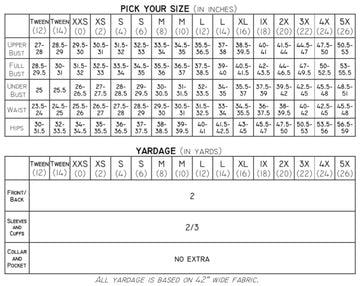 All Patterns (old size chart) – Page 3 – George And Ginger Patterns