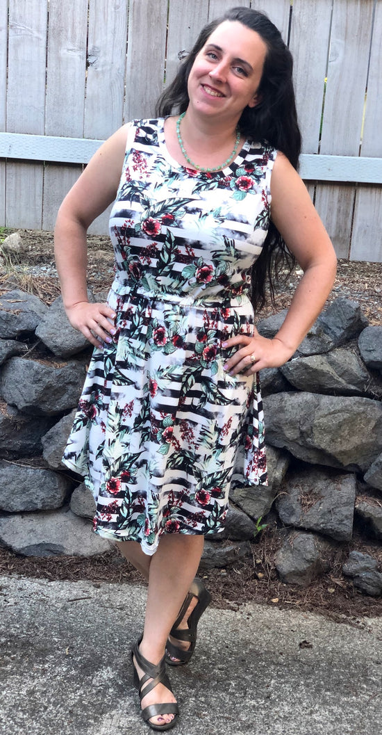 The With Care Dress PDF Sewing Pattern – George And Ginger Patterns