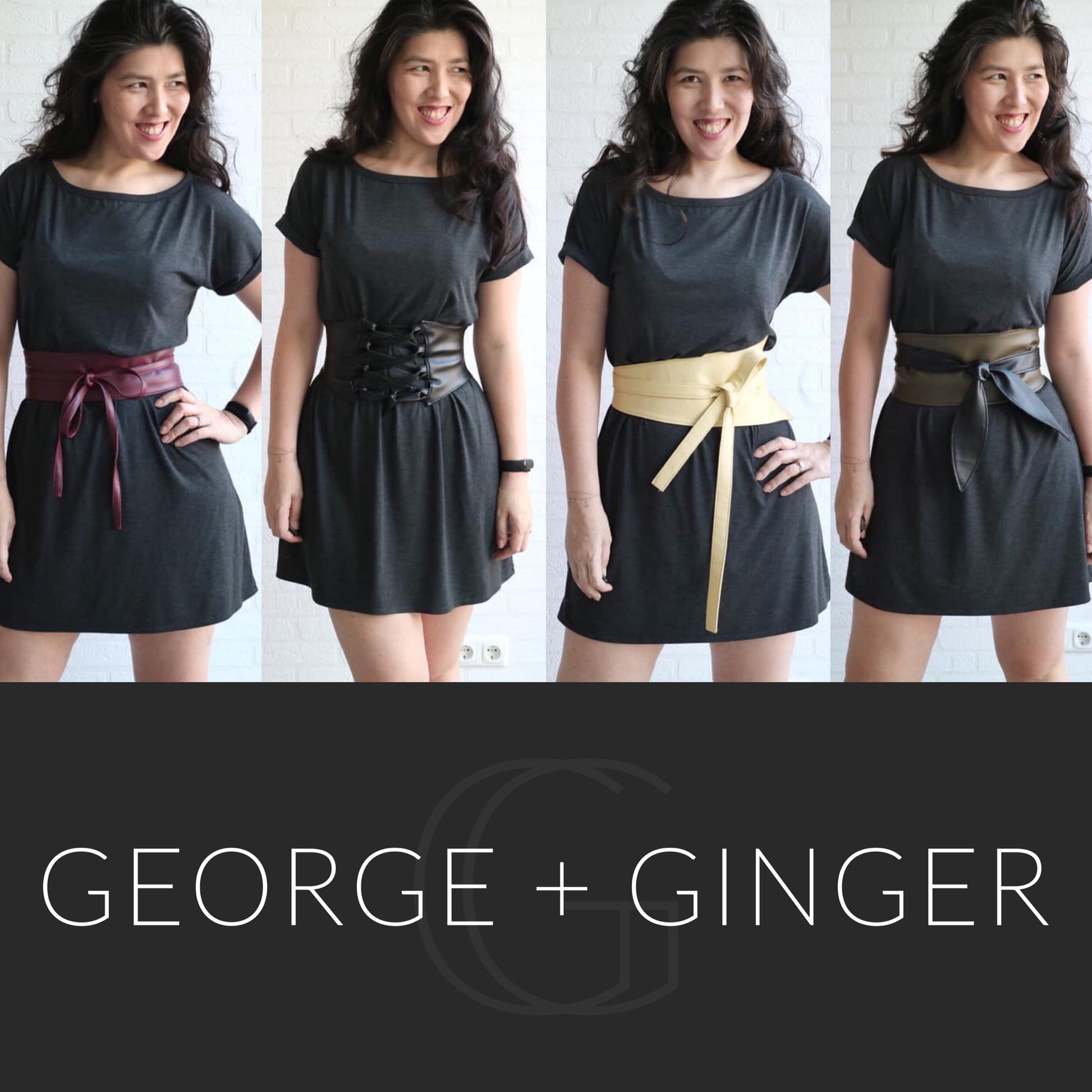 Tie Me Up Belt PDF Sewing Pattern - Main Image