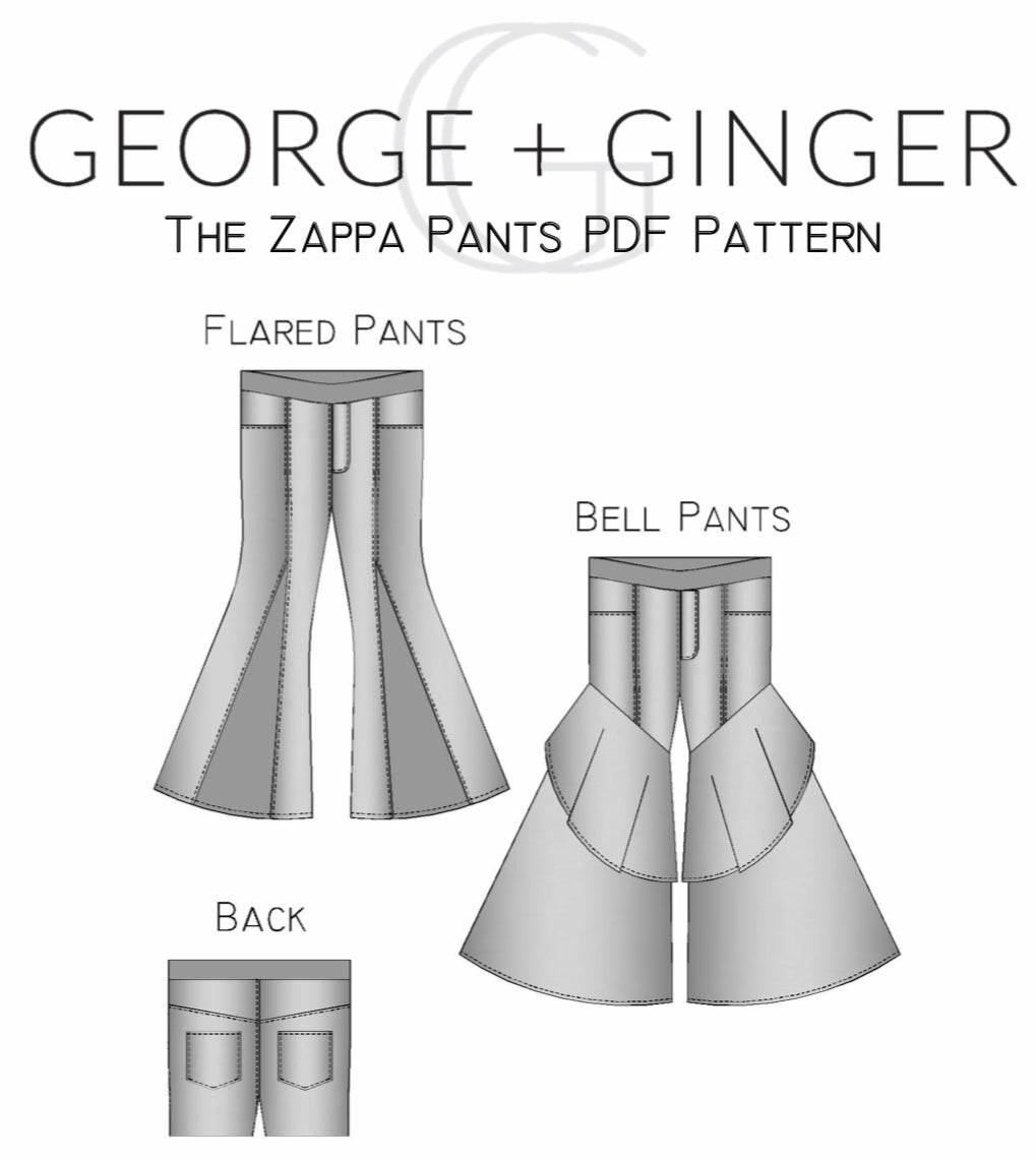 The Zappa Pants PDF Sewing Pattern