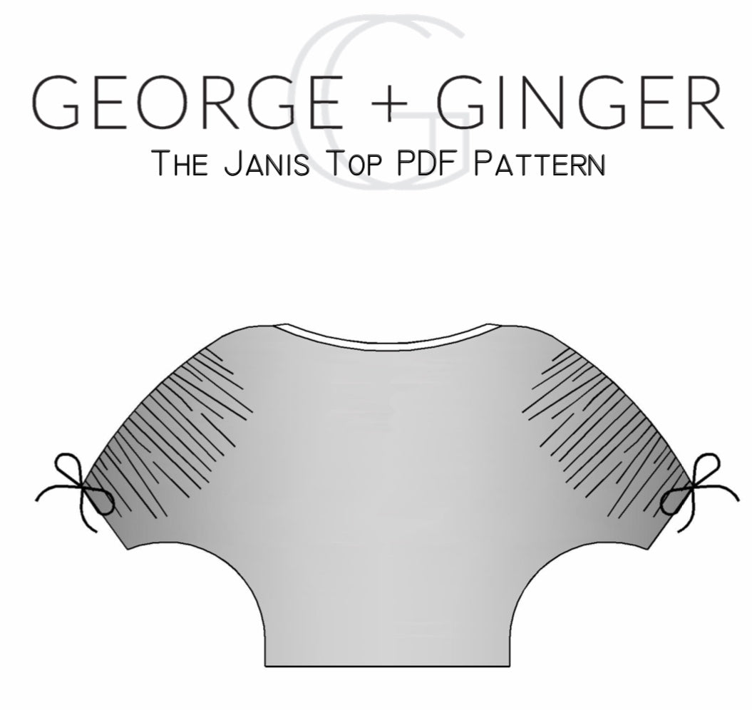 The Janis Top PDF Sewing Pattern