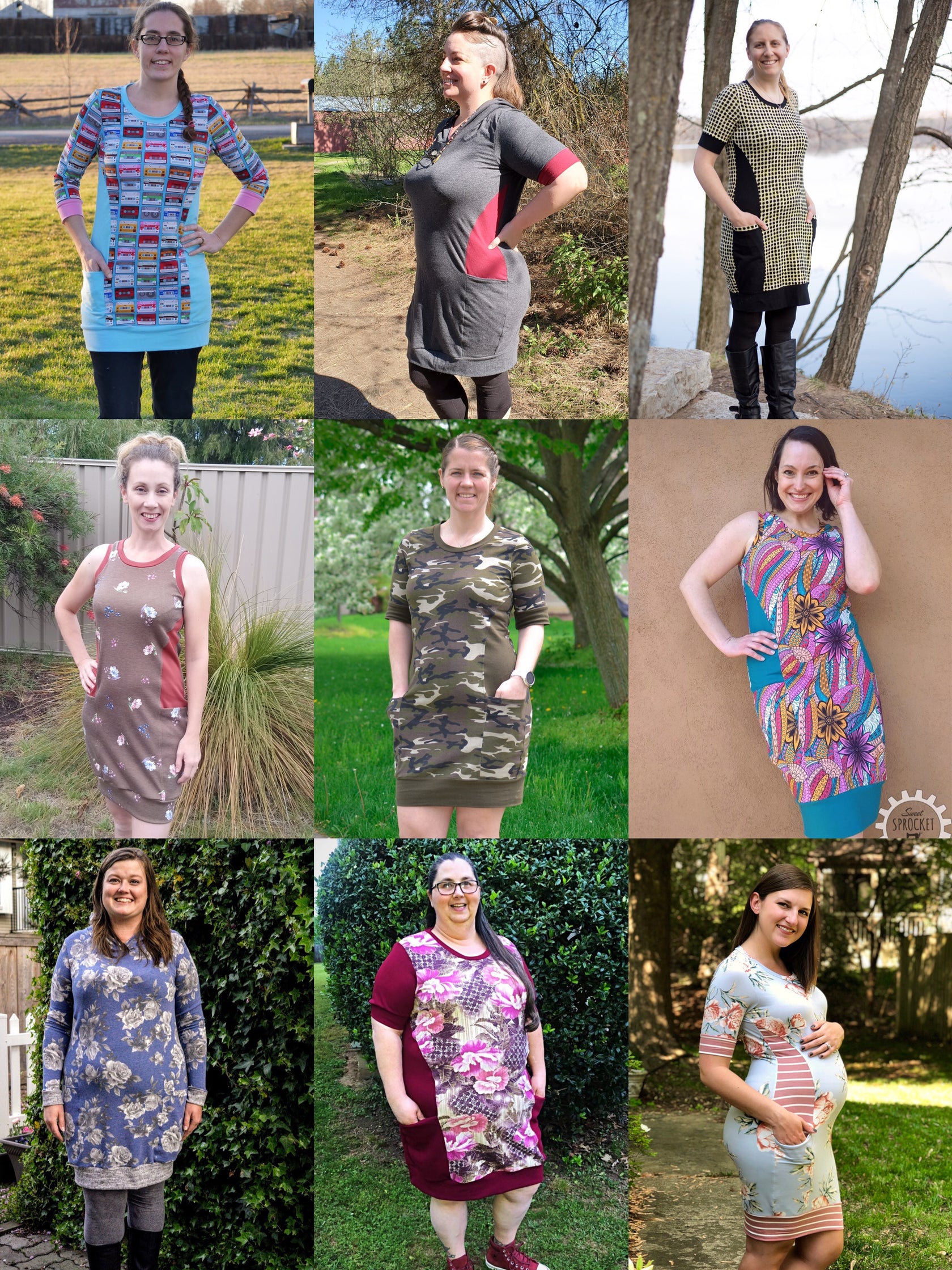 The Rival Dress PDF Sewing Pattern – George And Ginger Patterns