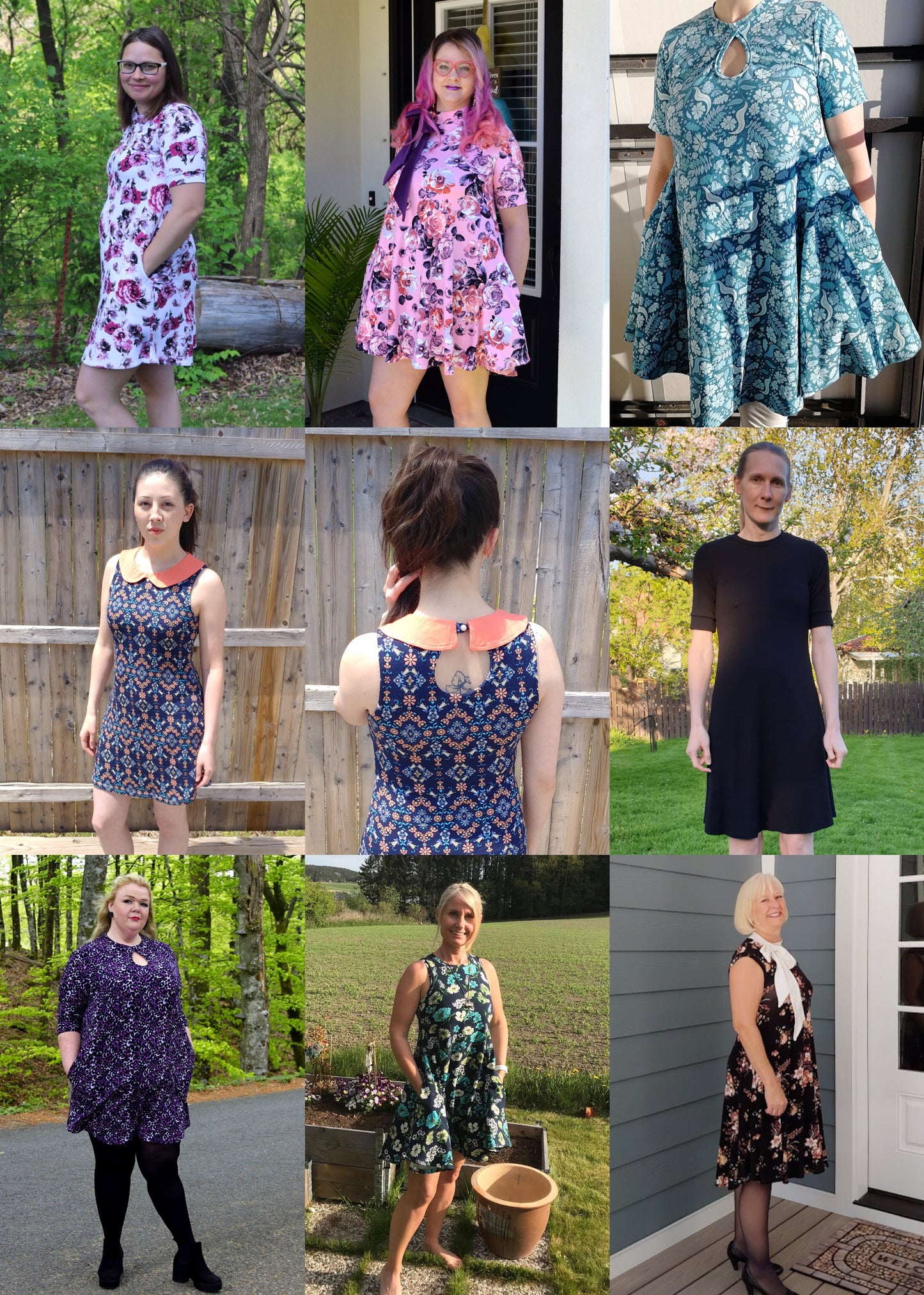 The Drama Dress PDF Sewing Pattern