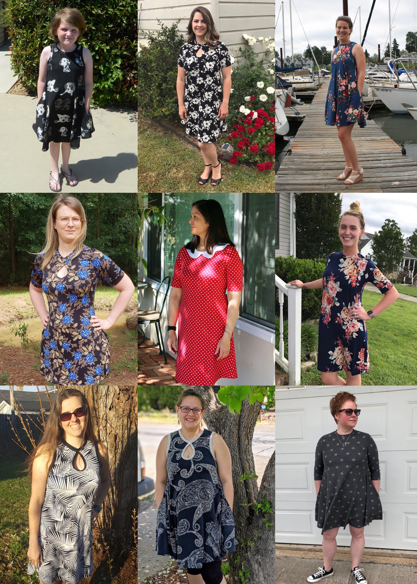 The Drama Dress PDF Sewing Pattern