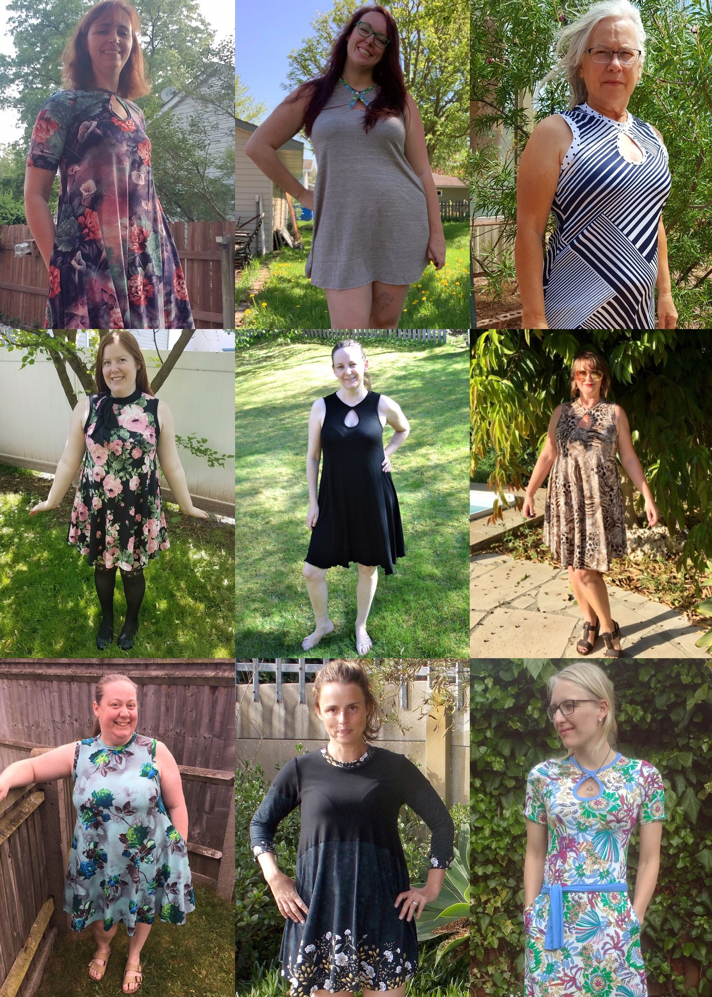 The Drama Dress PDF Sewing Pattern