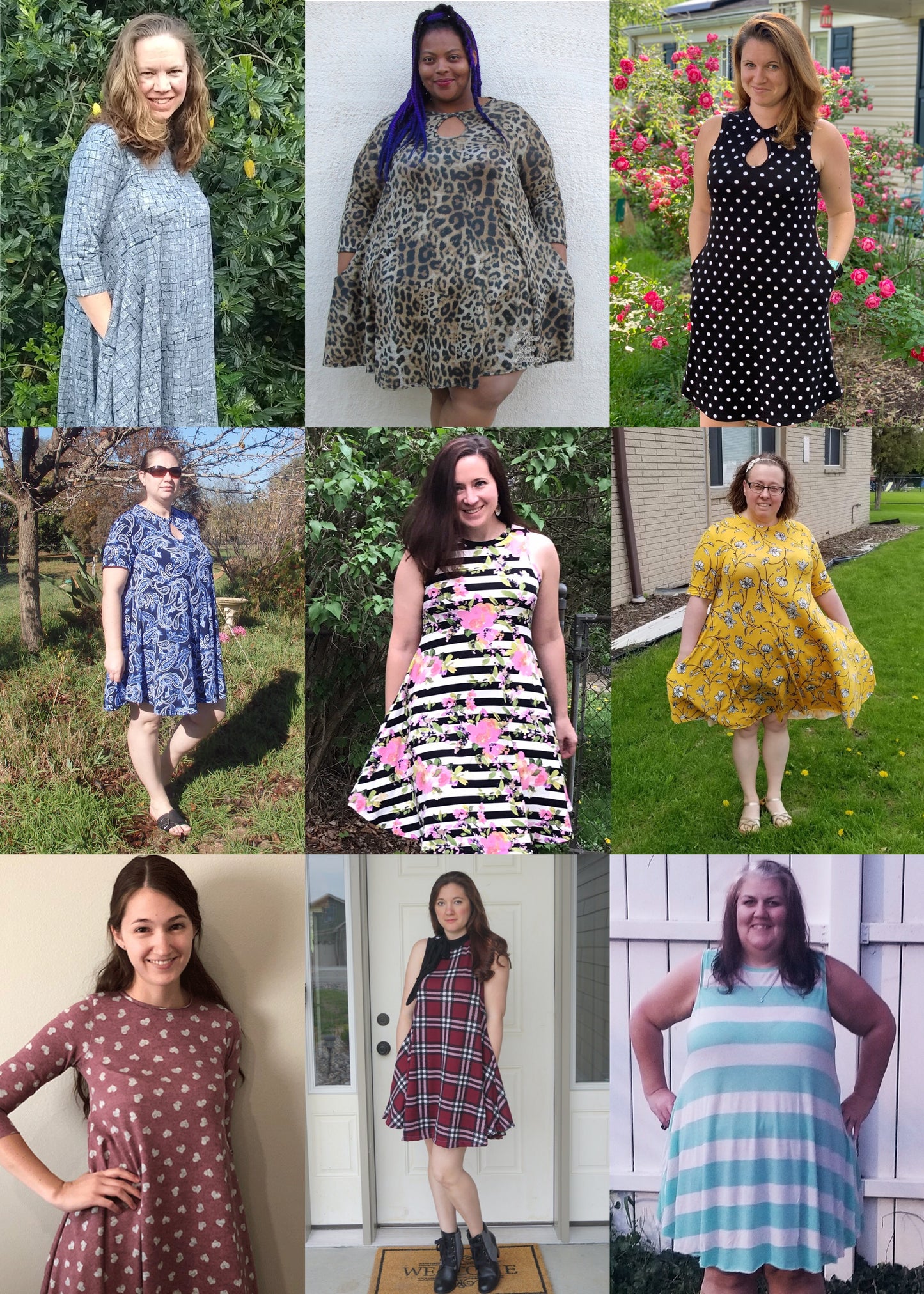 The Drama Dress PDF Sewing Pattern