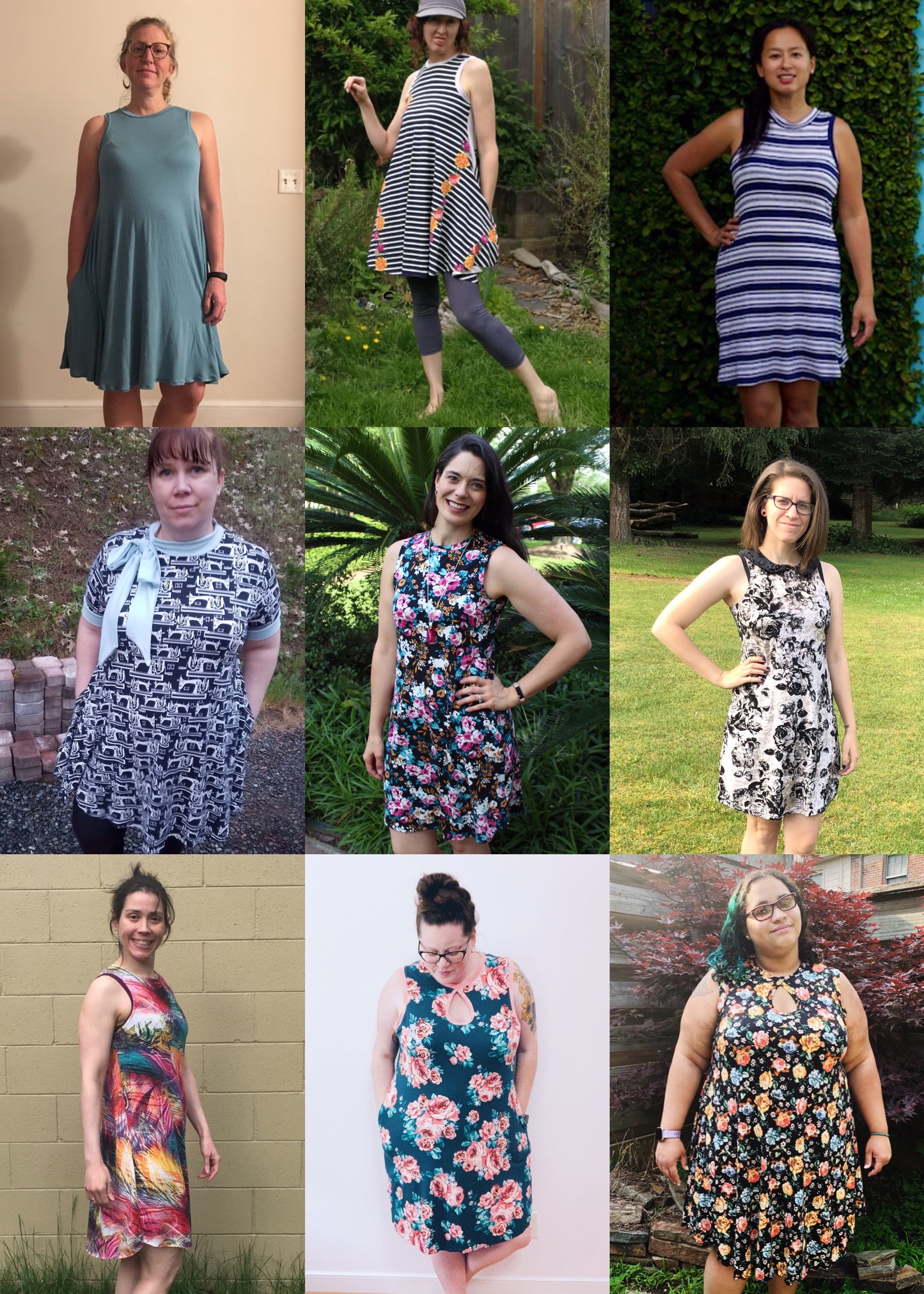 The Drama Dress PDF Sewing Pattern