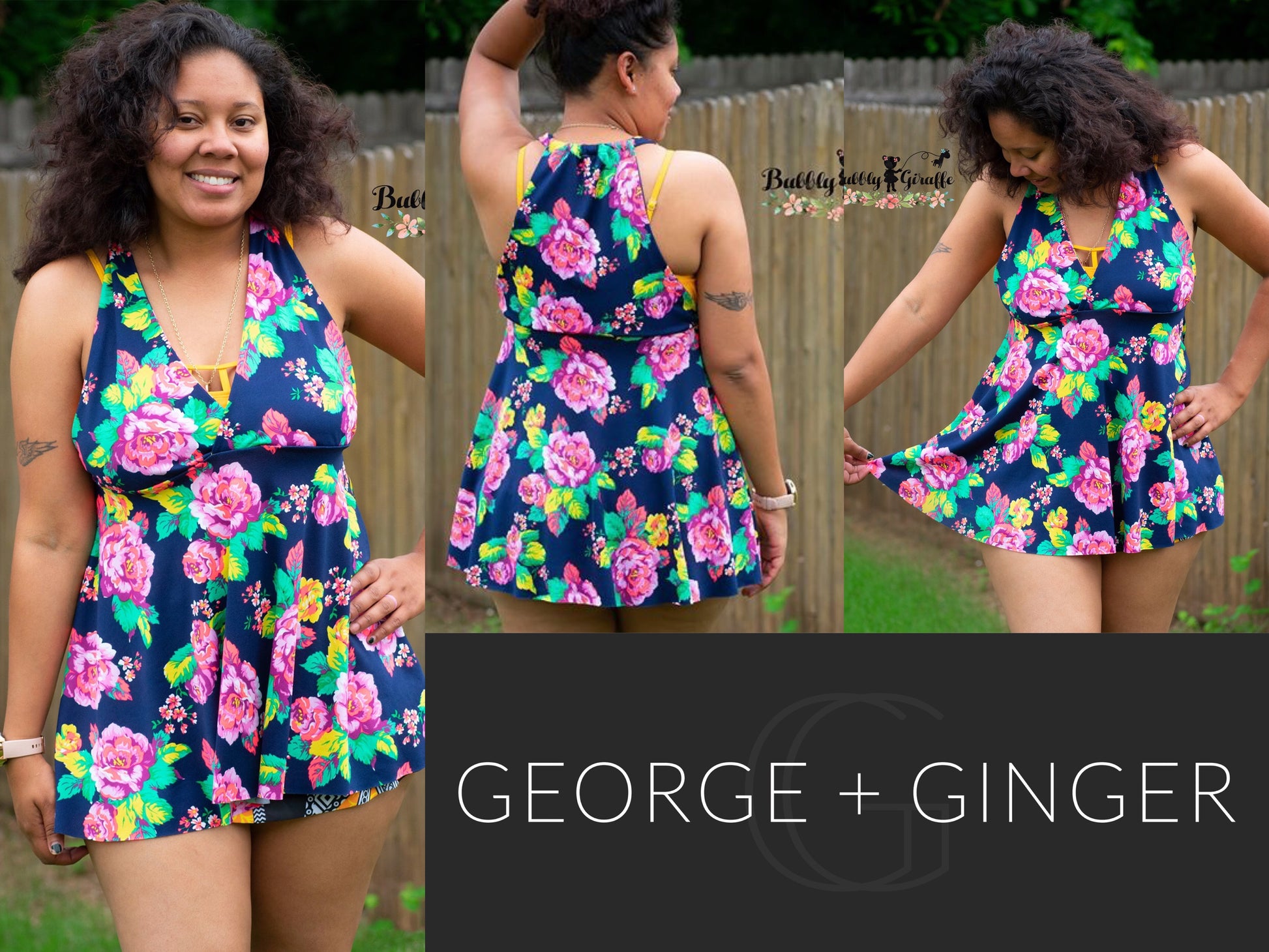 The Ginger Dress PDF Sewing Pattern – George And Ginger Patterns