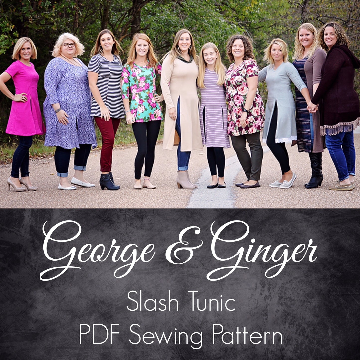 The Slash Tunic PDF Sewing Pattern