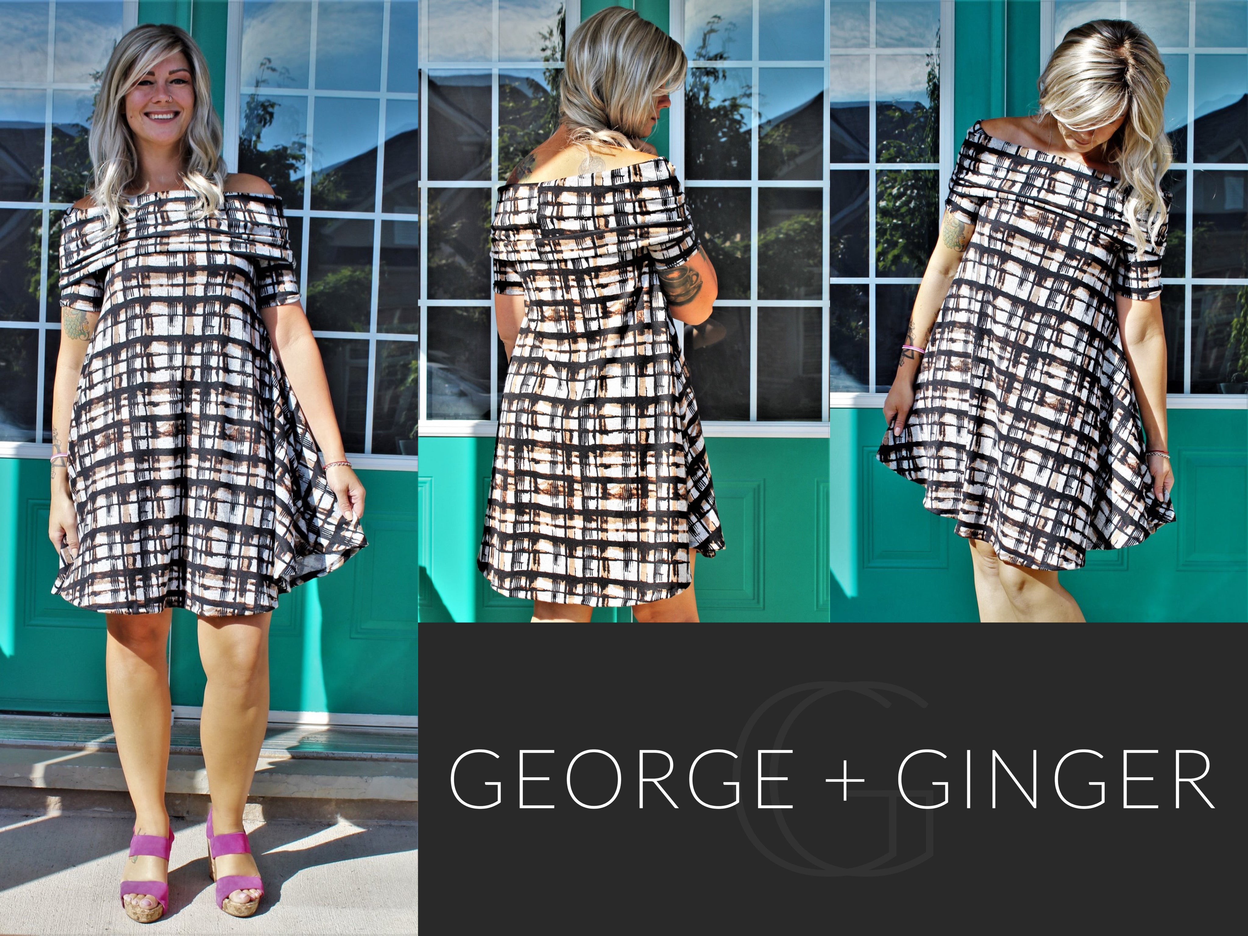 George Ginger Patterns The October Dress PDF Sewing Pattern – George And Ginger Patterns