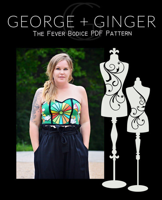 The Fever Bodice PDF Sewing Pattern