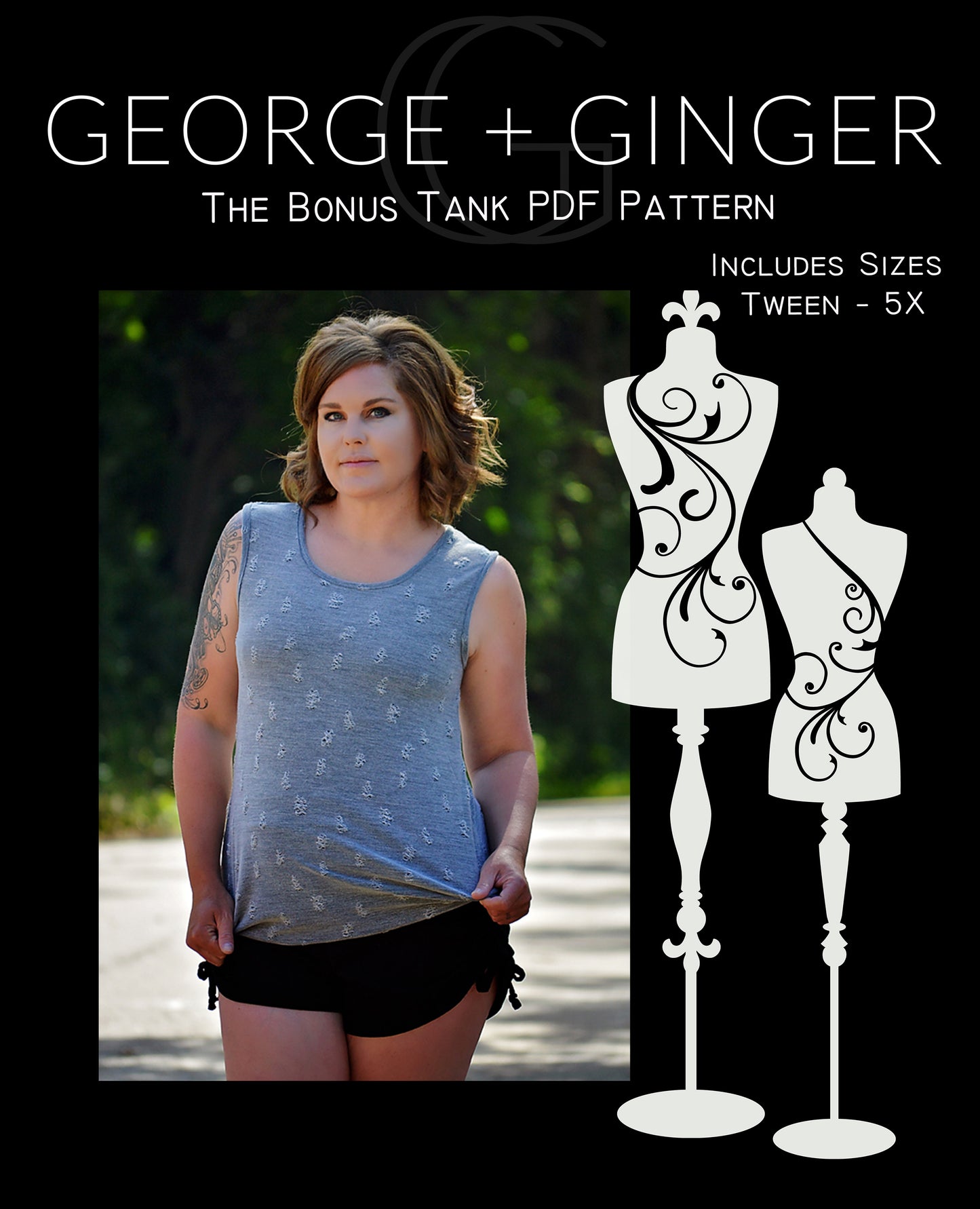 FREE Bonus Tank PDF Sewing Pattern