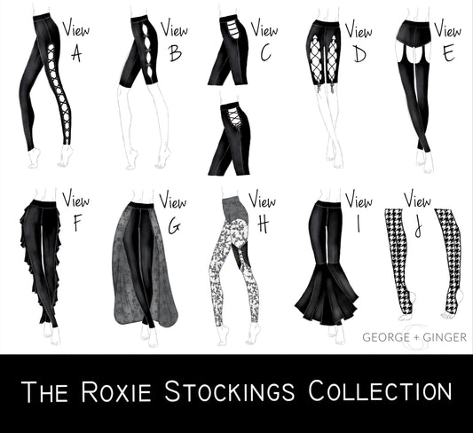 The Roxie Stockings Collection PDF Sewing Pattern