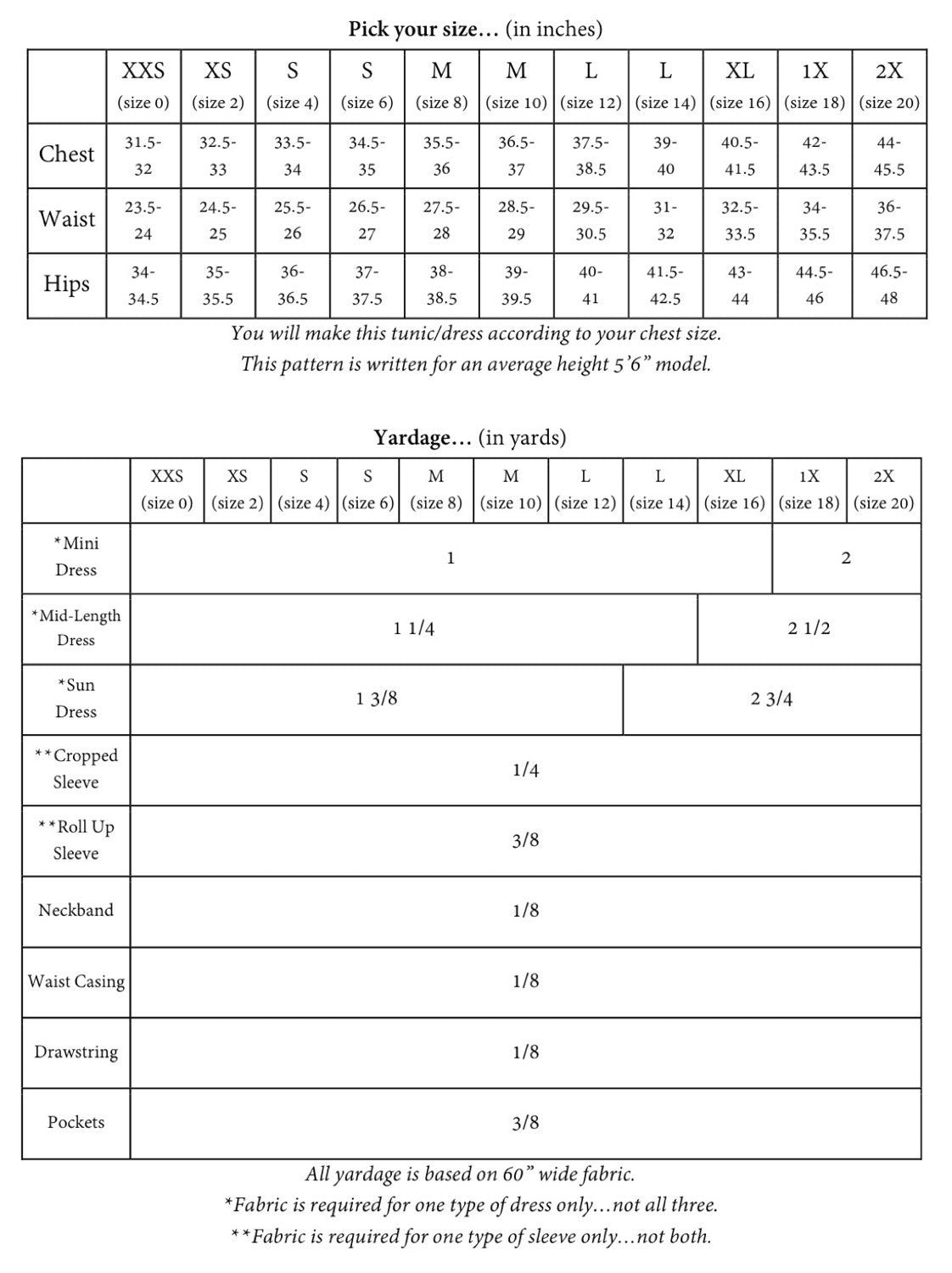 The Capsule Tunic PDF Sewing Pattern