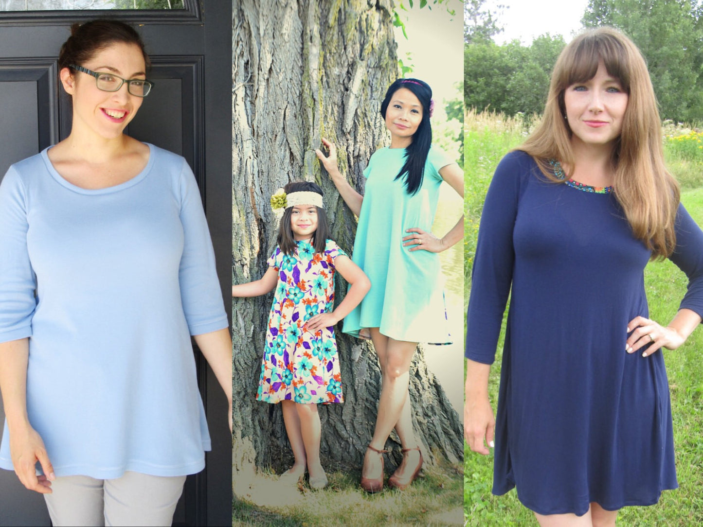 The Sweet Pleat Top and Dress PDF Sewing Pattern