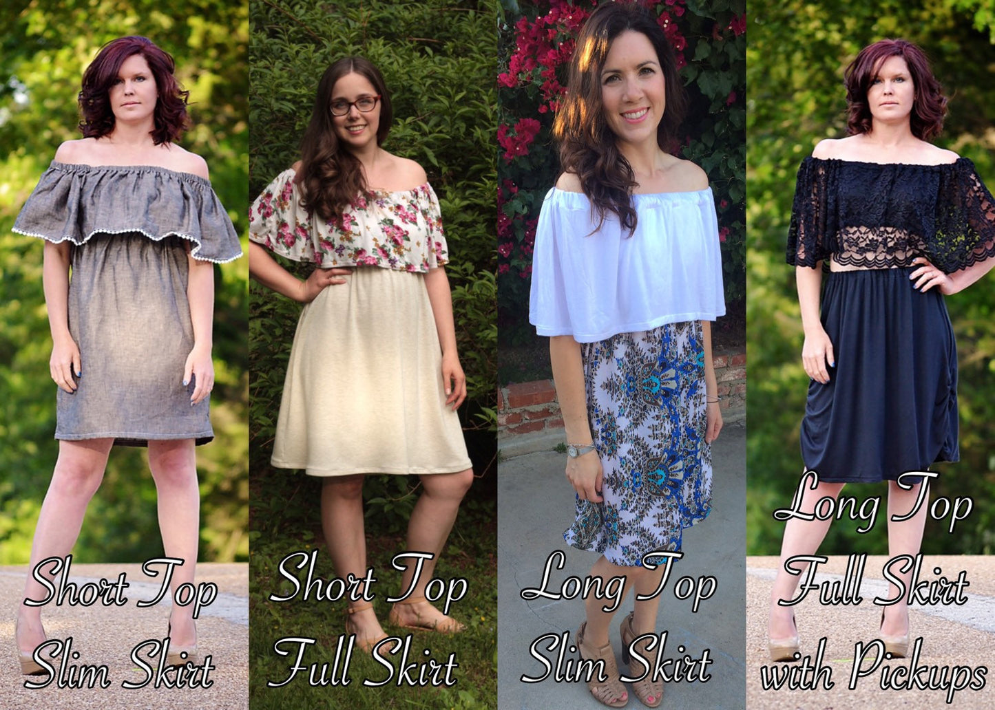 The Capsule Crop Top Set PDF Sewing Pattern