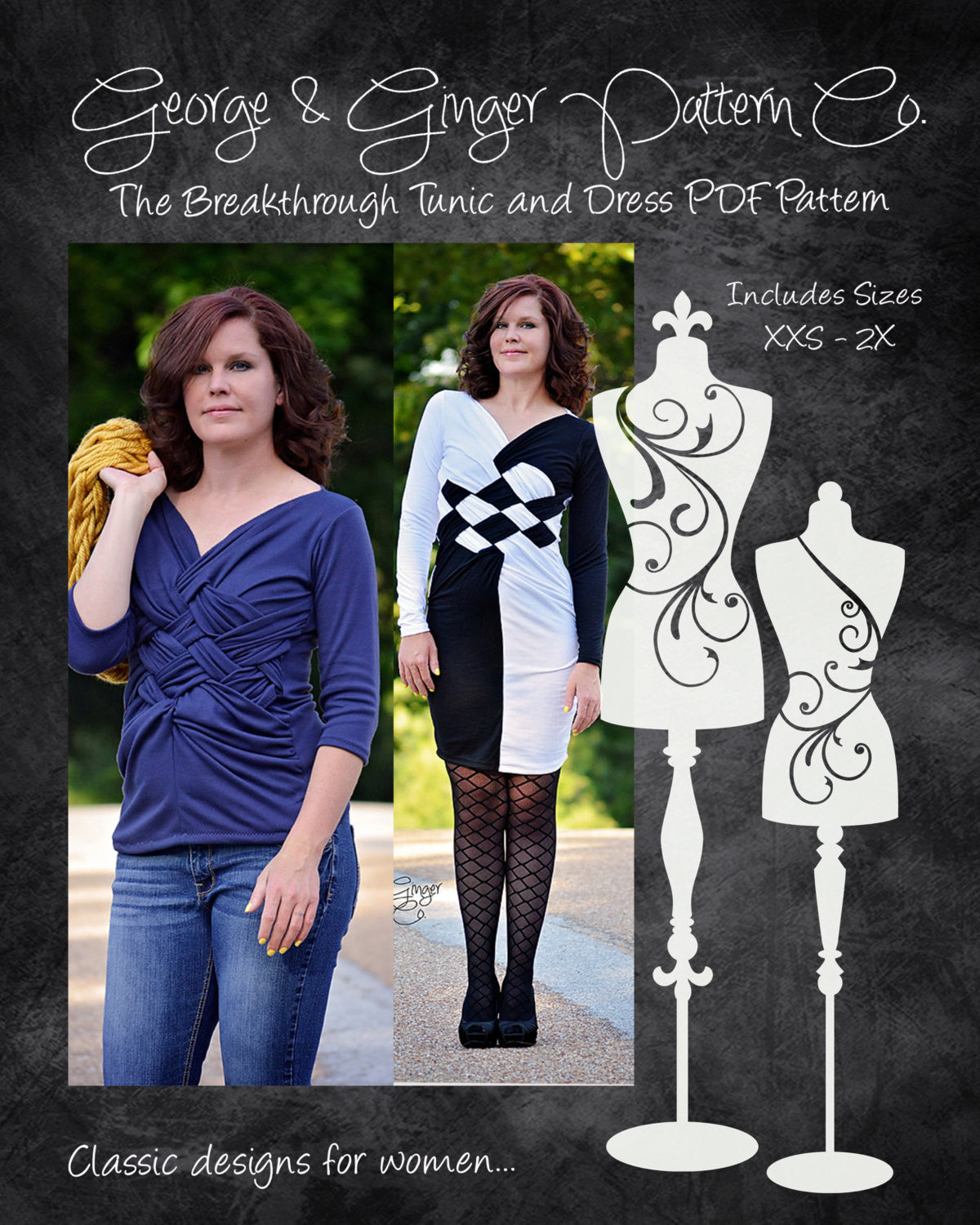 The Breakthrough Tunic and Dress PDF Sewing Pattern