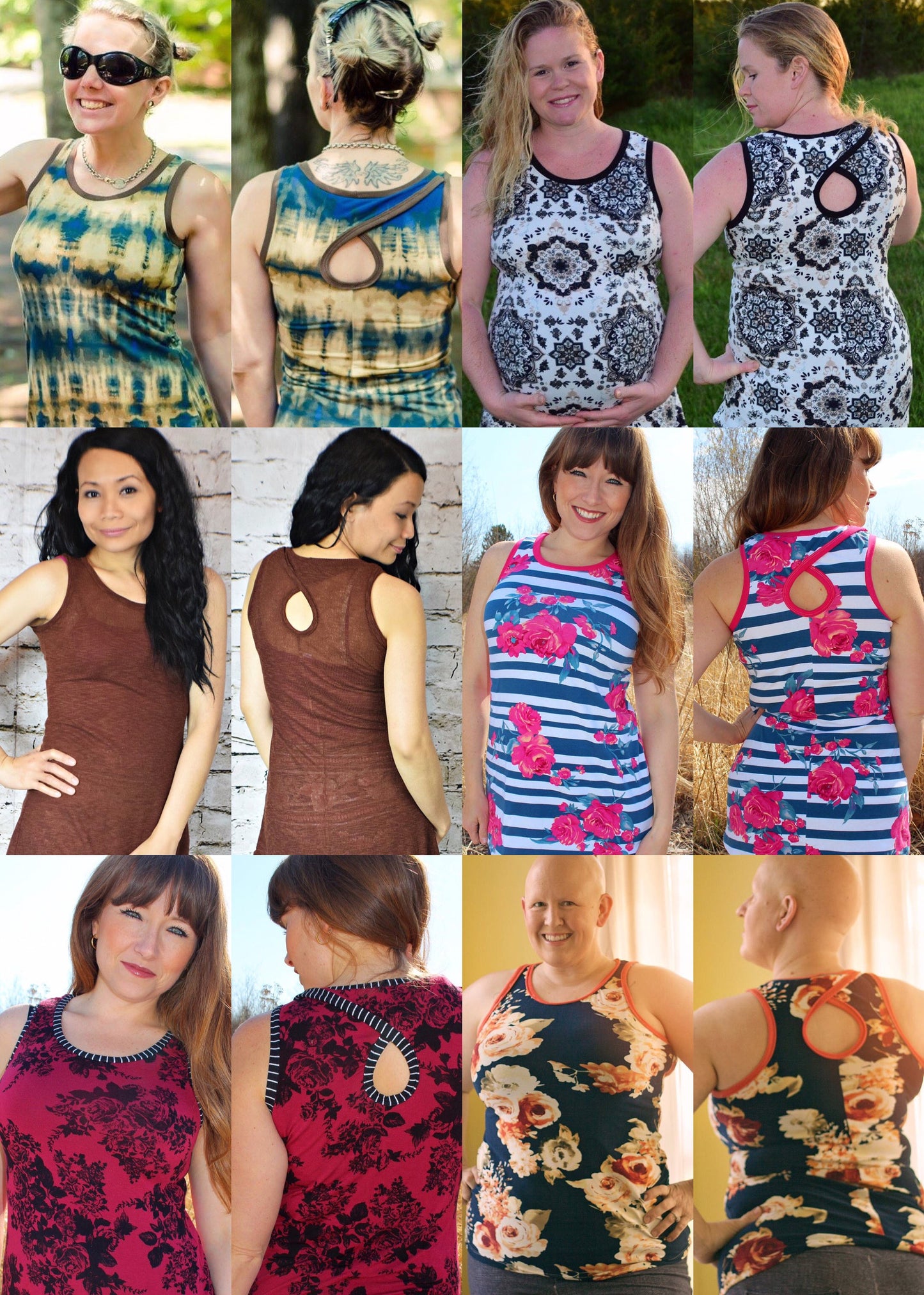The Groove Tank PDF Sewing Pattern