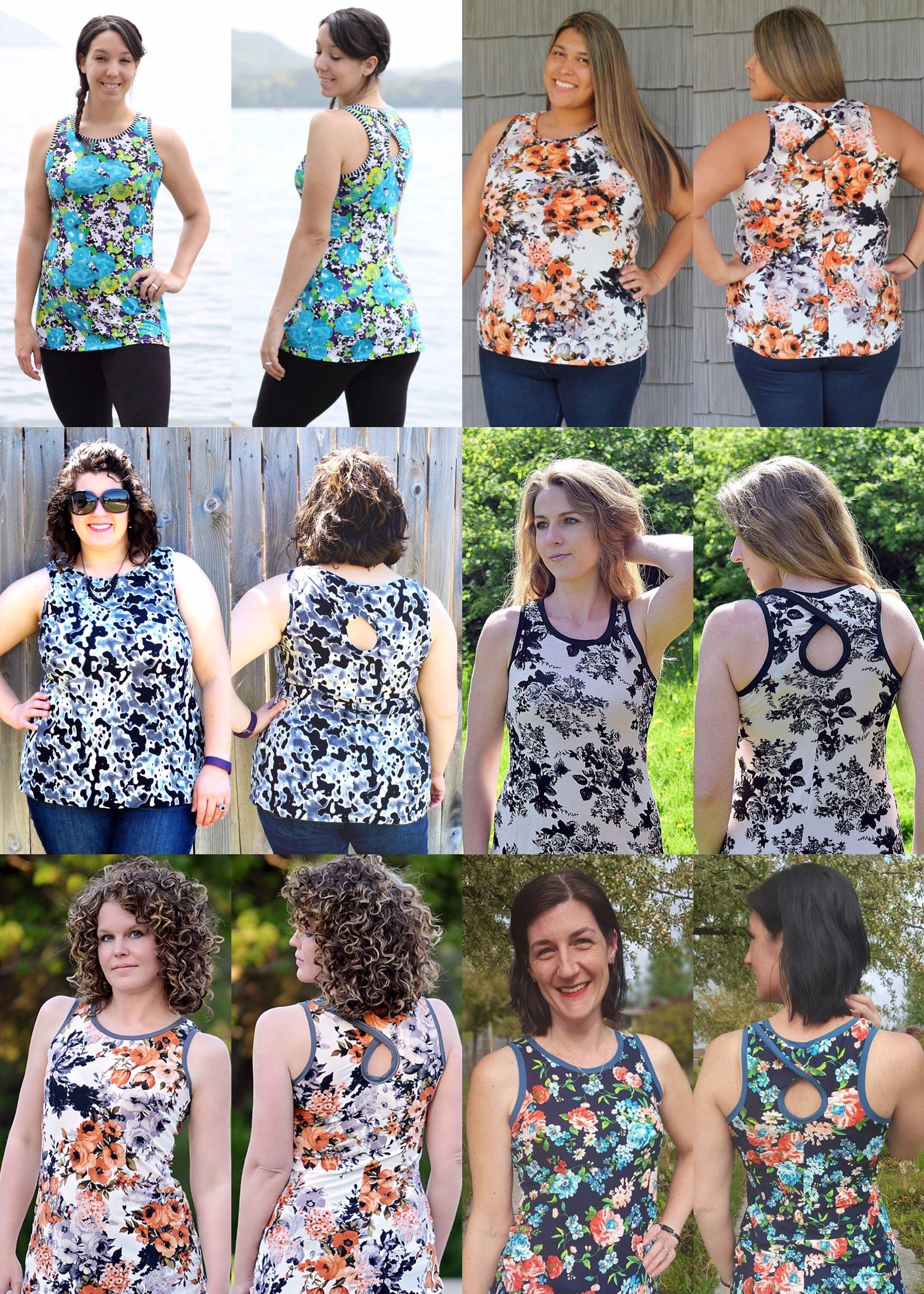 The Groove Tank PDF Sewing Pattern