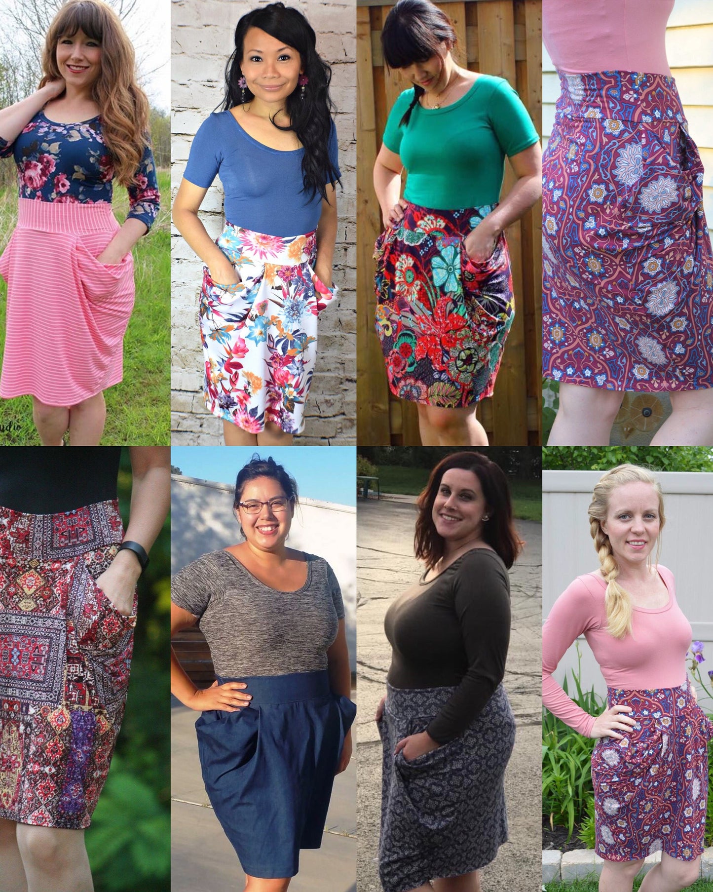 The Day Trip Skirt PDF Sewing Pattern