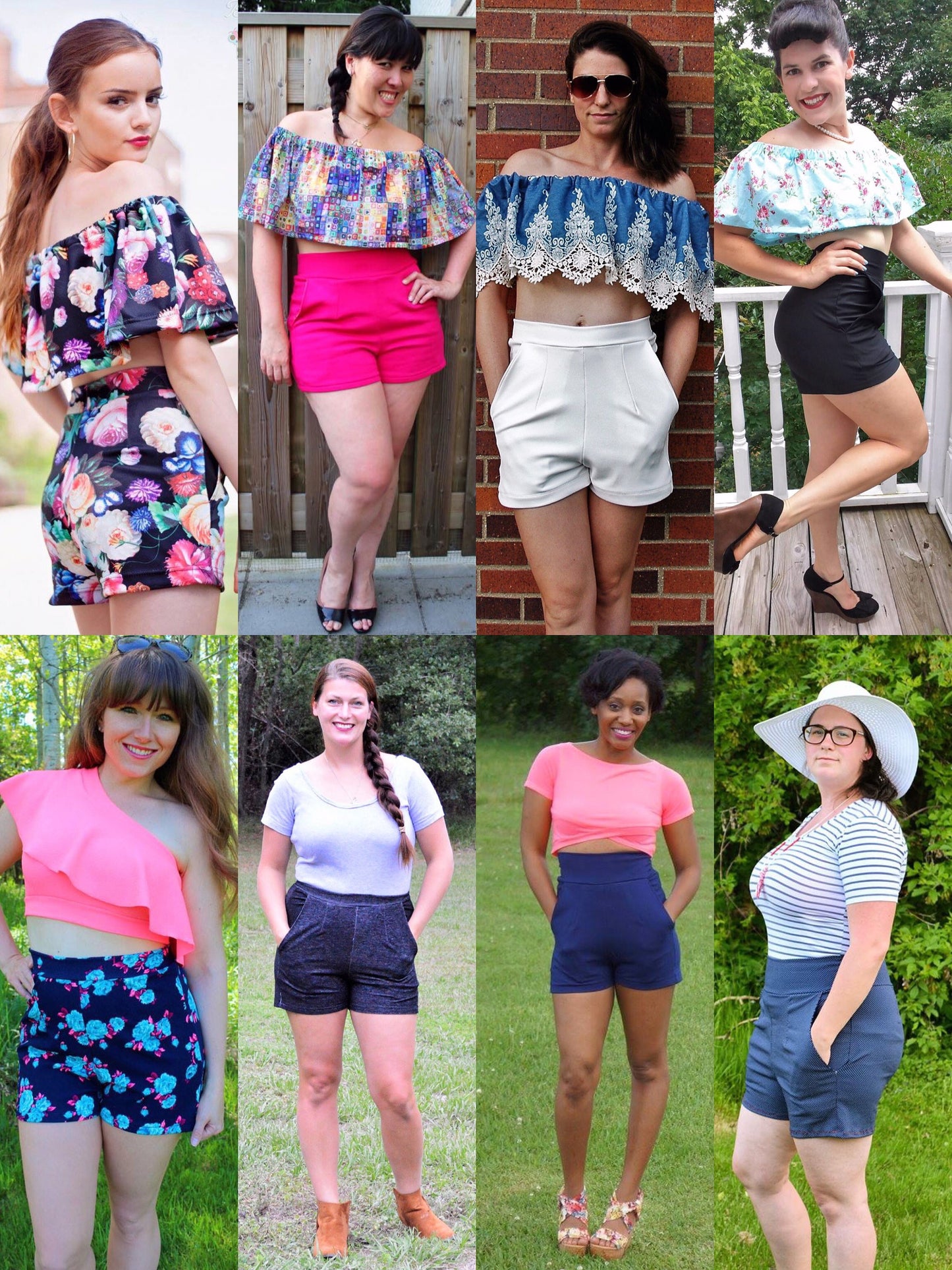 The Heat Wave Hot Pants PDF Sewing Pattern