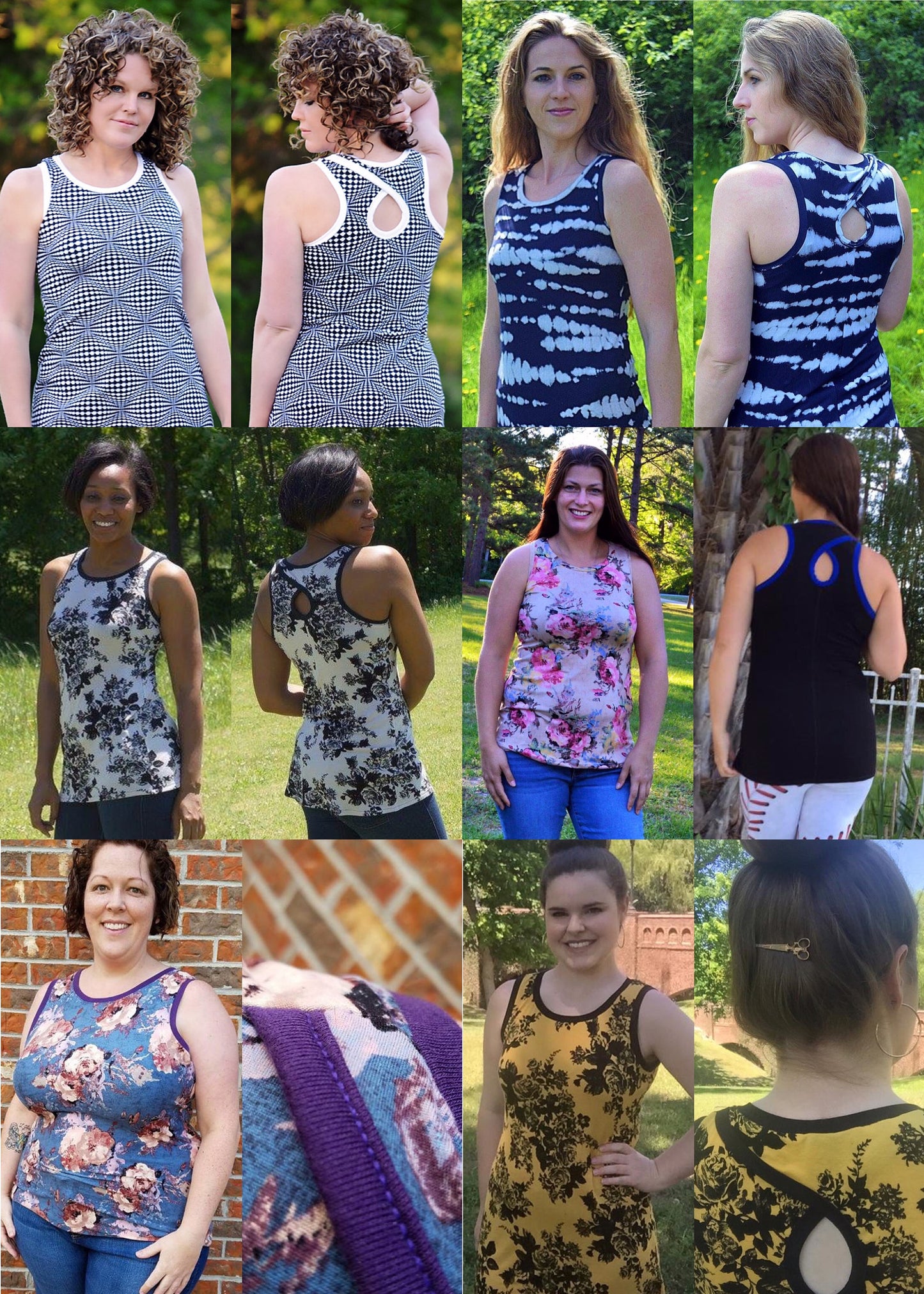 The Groove Tank PDF Sewing Pattern