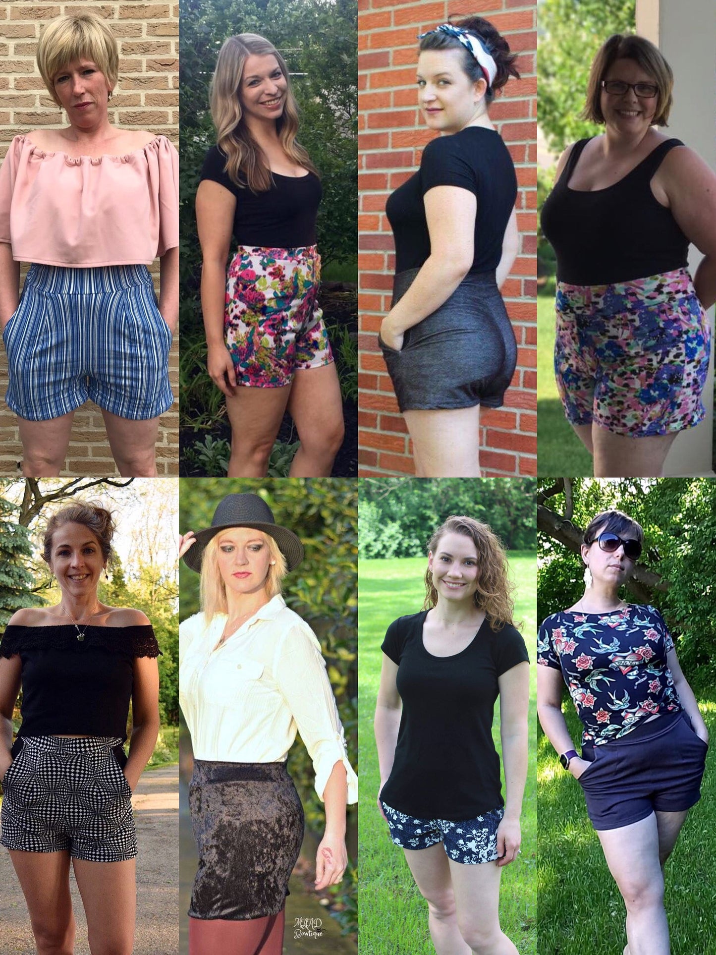 The Heat Wave Hot Pants PDF Sewing Pattern