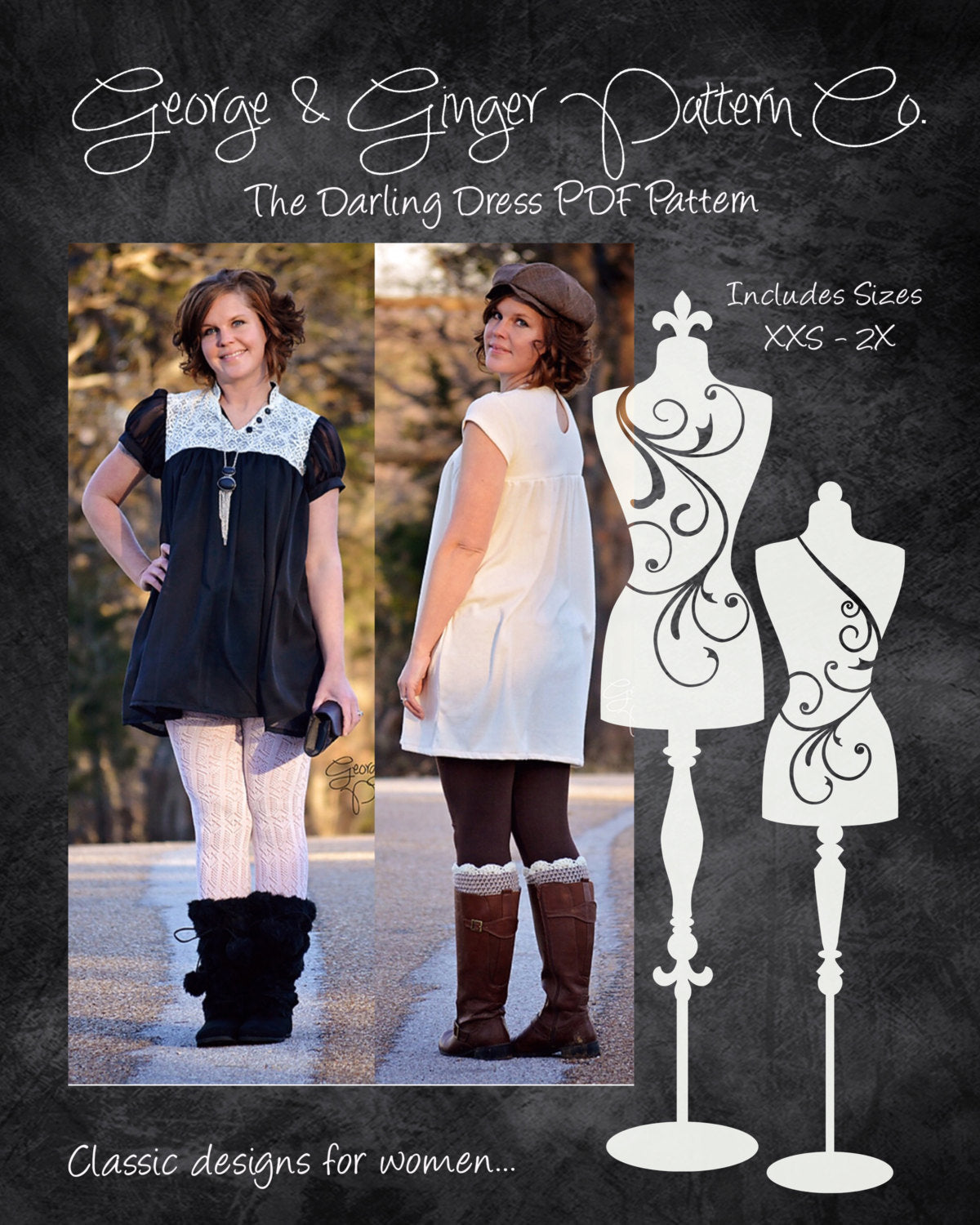The Darling Dress PDF Sewing Pattern