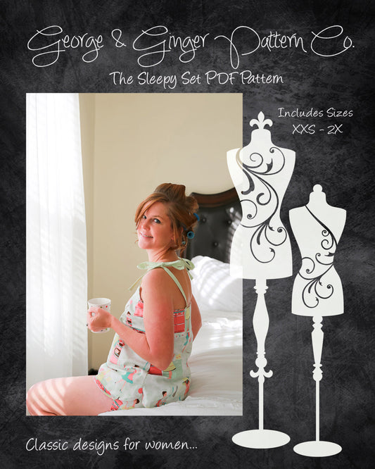 The Sleepy Set PDF Sewing Pattern