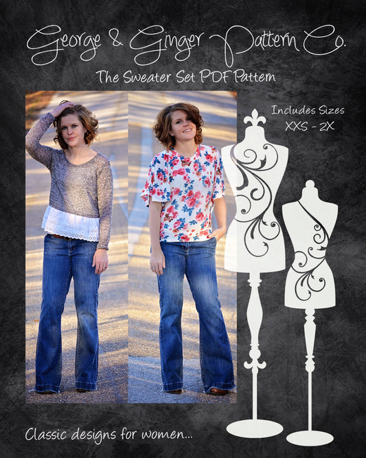The Sweater Set PDF Sewing Pattern