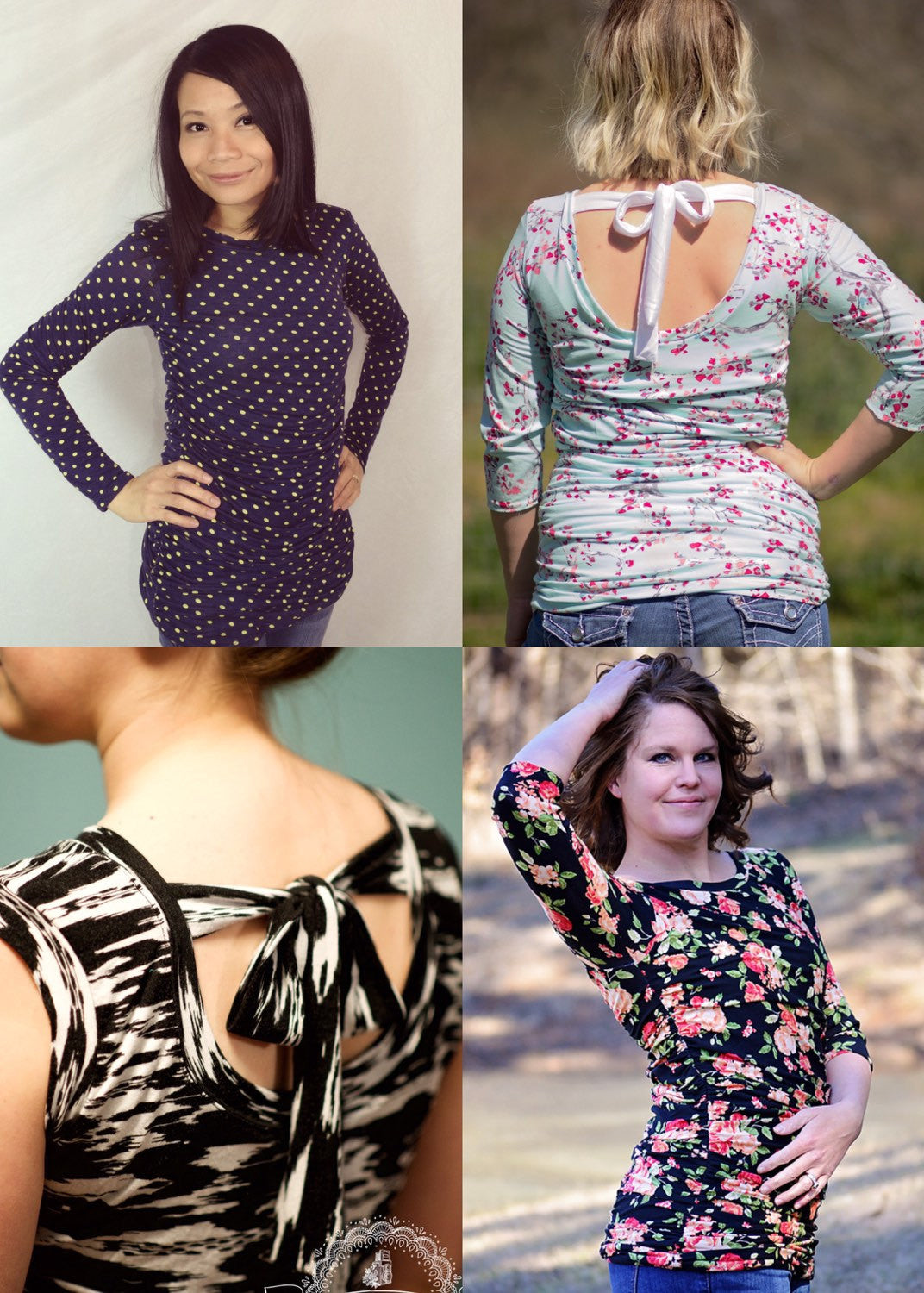 The Simply Ruched Top PDF Sewing Pattern