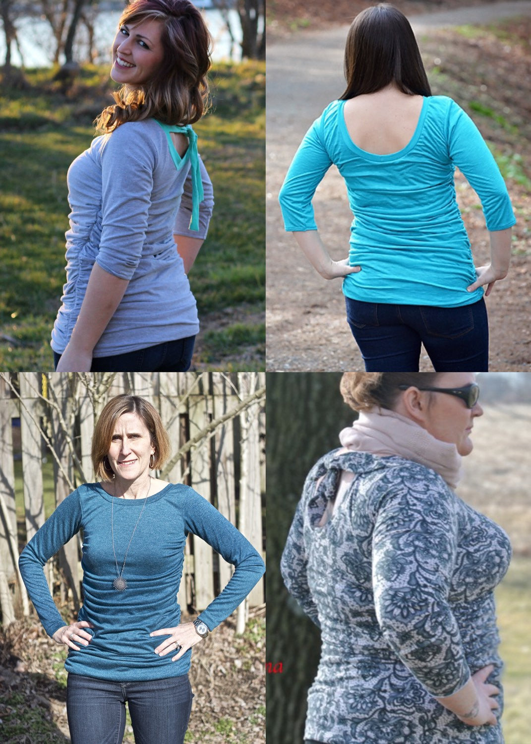 The Simply Ruched Top PDF Sewing Pattern